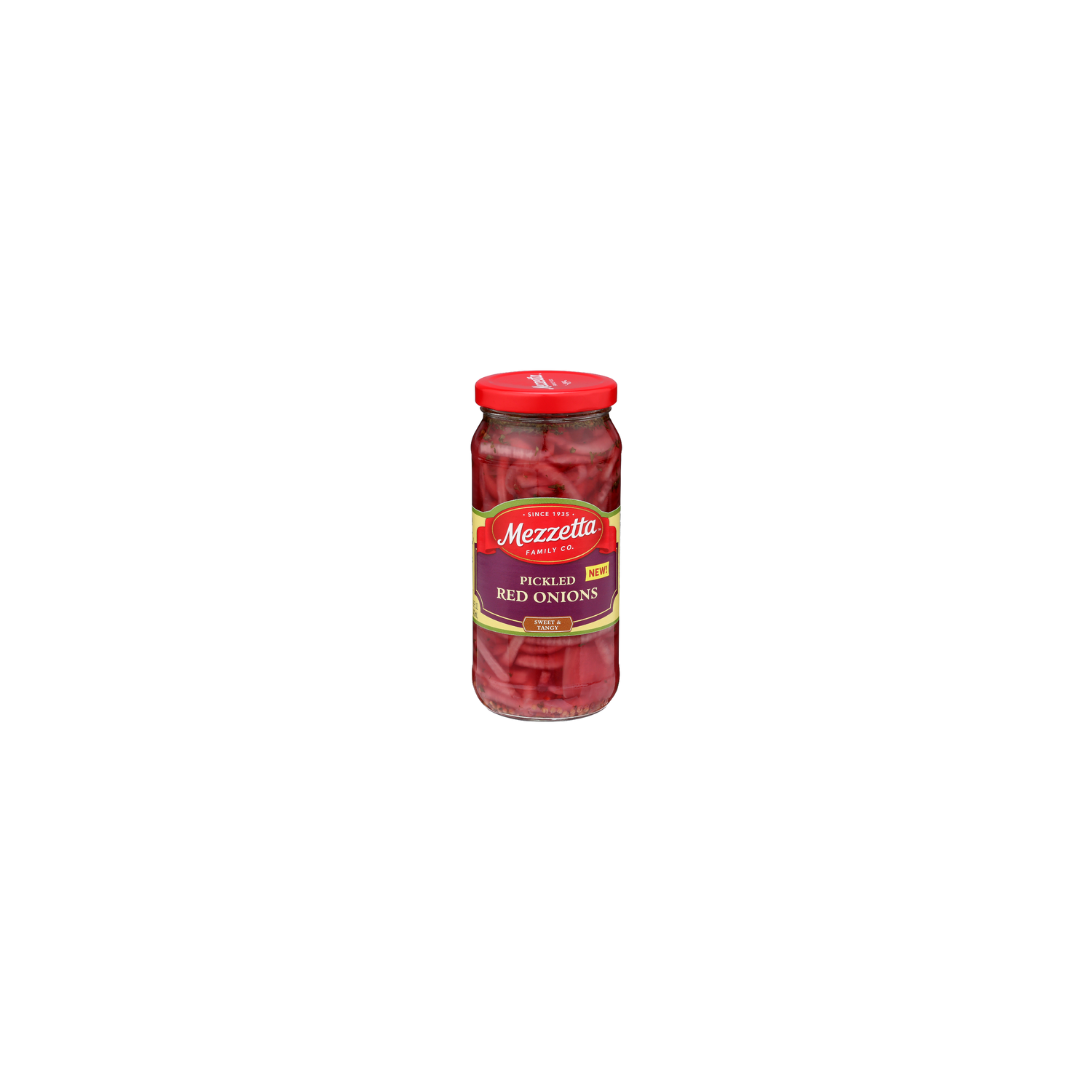 MEZZETTA FAMILY CO Pickled Red Onions - 16 Fluid Ounce Image 1 of 4