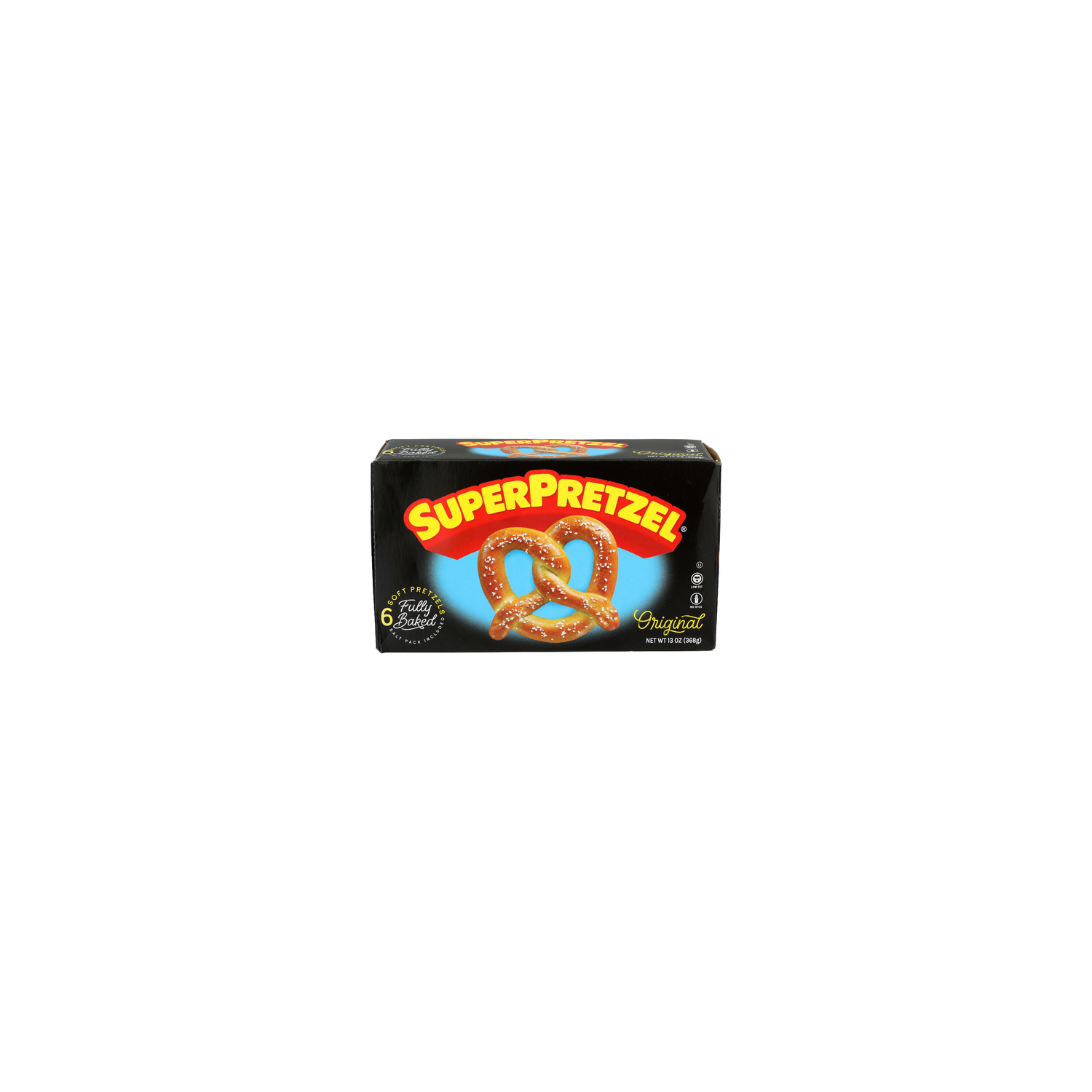 Superpretzel Original Soft Pretzels - 2.167 Ounce - 6 Count Image 1 of 4