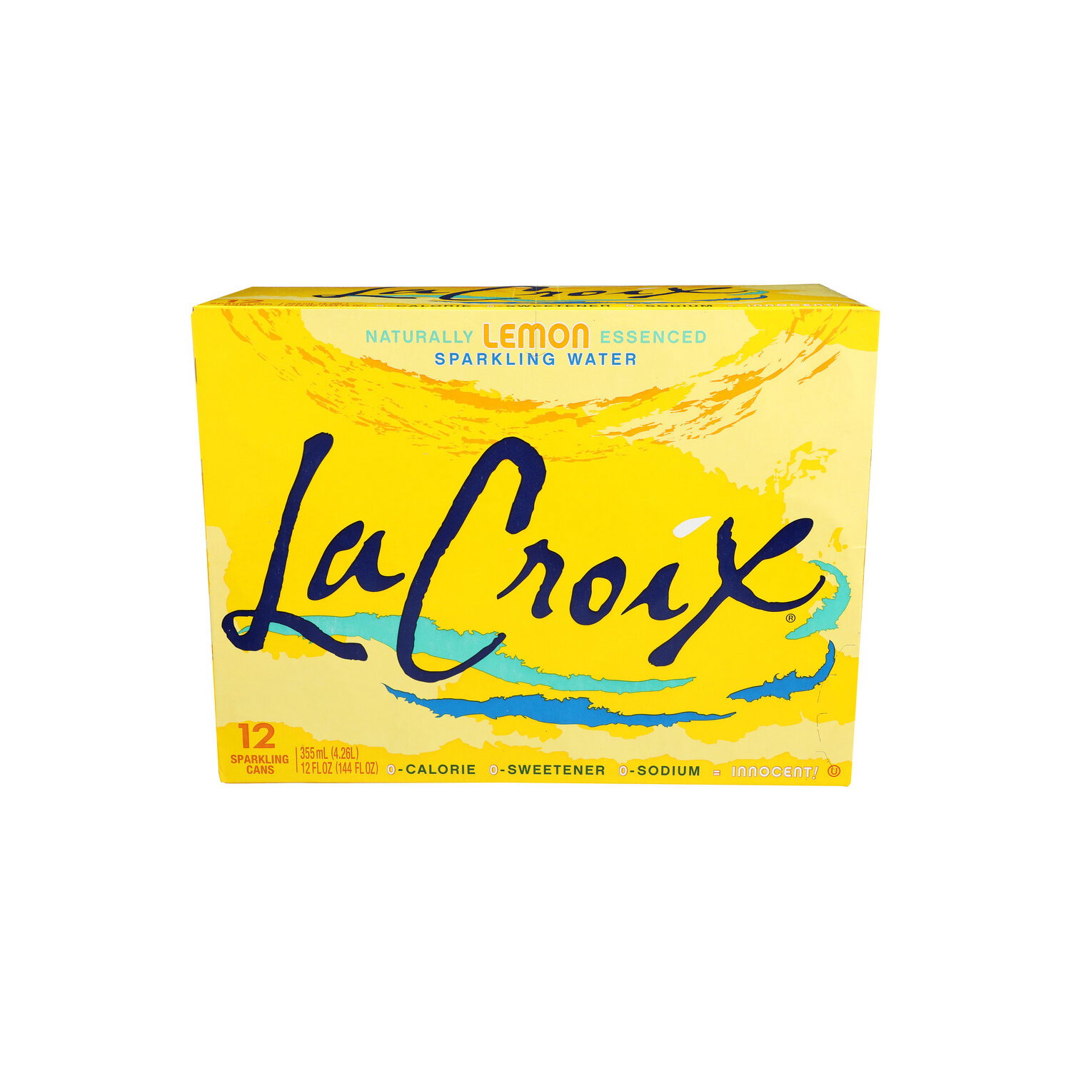 LaCroix Lemon Sparkling Water - 12 Fluid Ounce - 12 Count Image 1 of 3