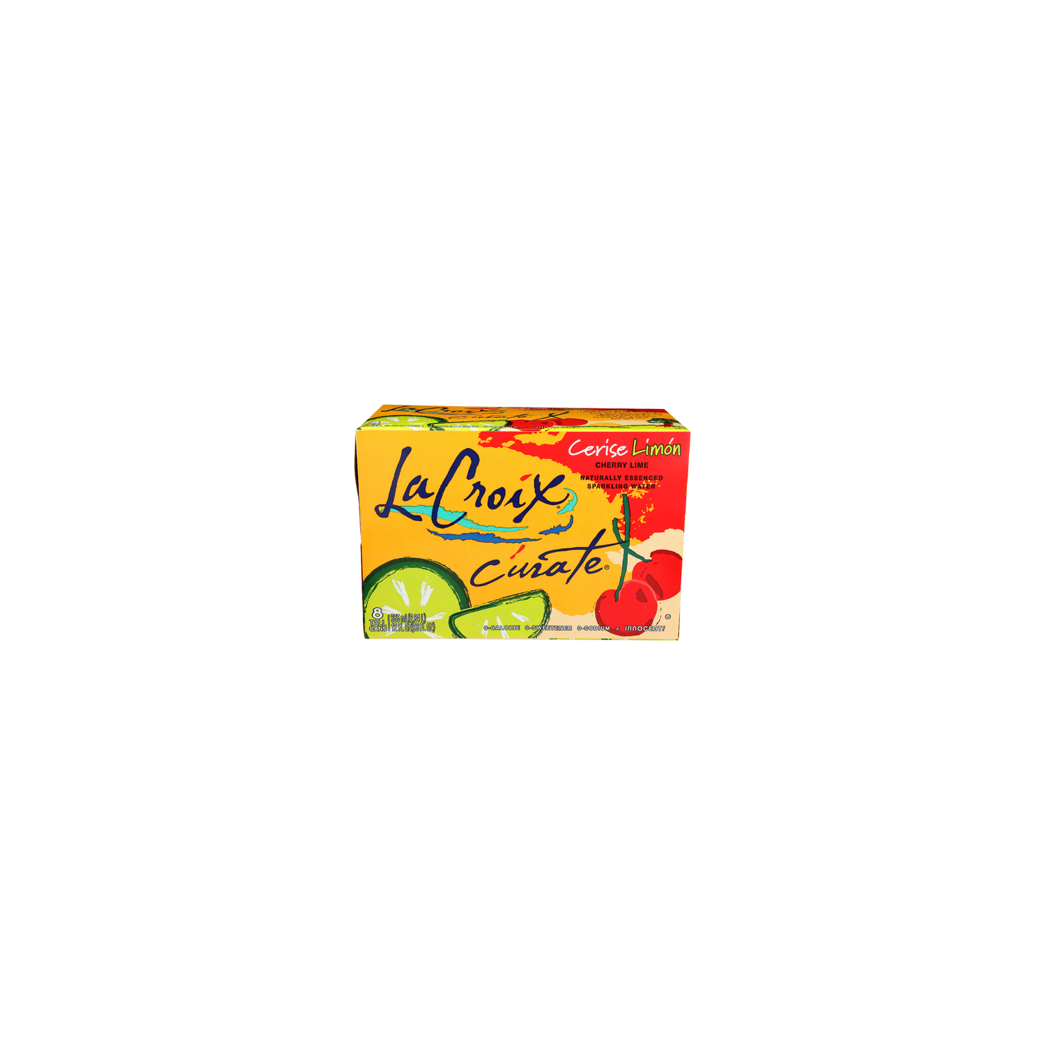 Lacroix Sparkling Water Cerise Limon Cherry Lime - 12 Fluid Ounce - 8 Count Image 1 of 3