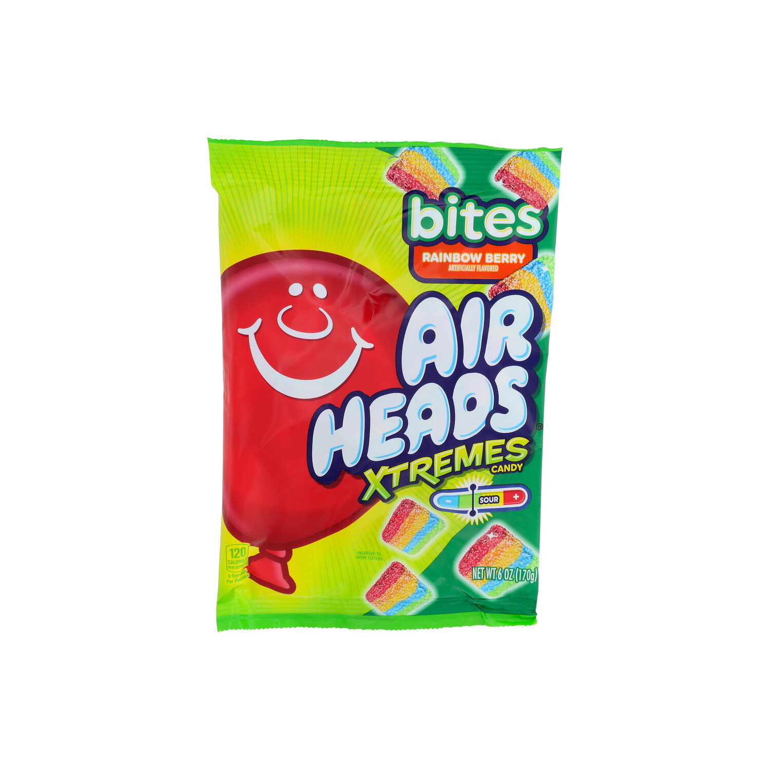 AIRHEADS Candy Xtremes Rainbow Berry Bites - 6 Ounce Image 1 of 4
