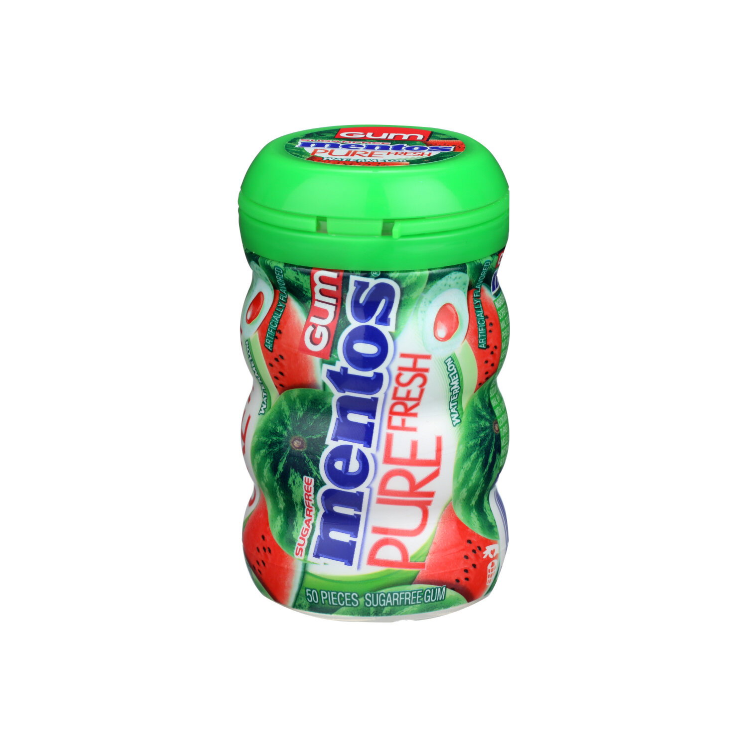 Mentos Watermelon Gum Pure Fresh - 50 Count Image 1 of 2
