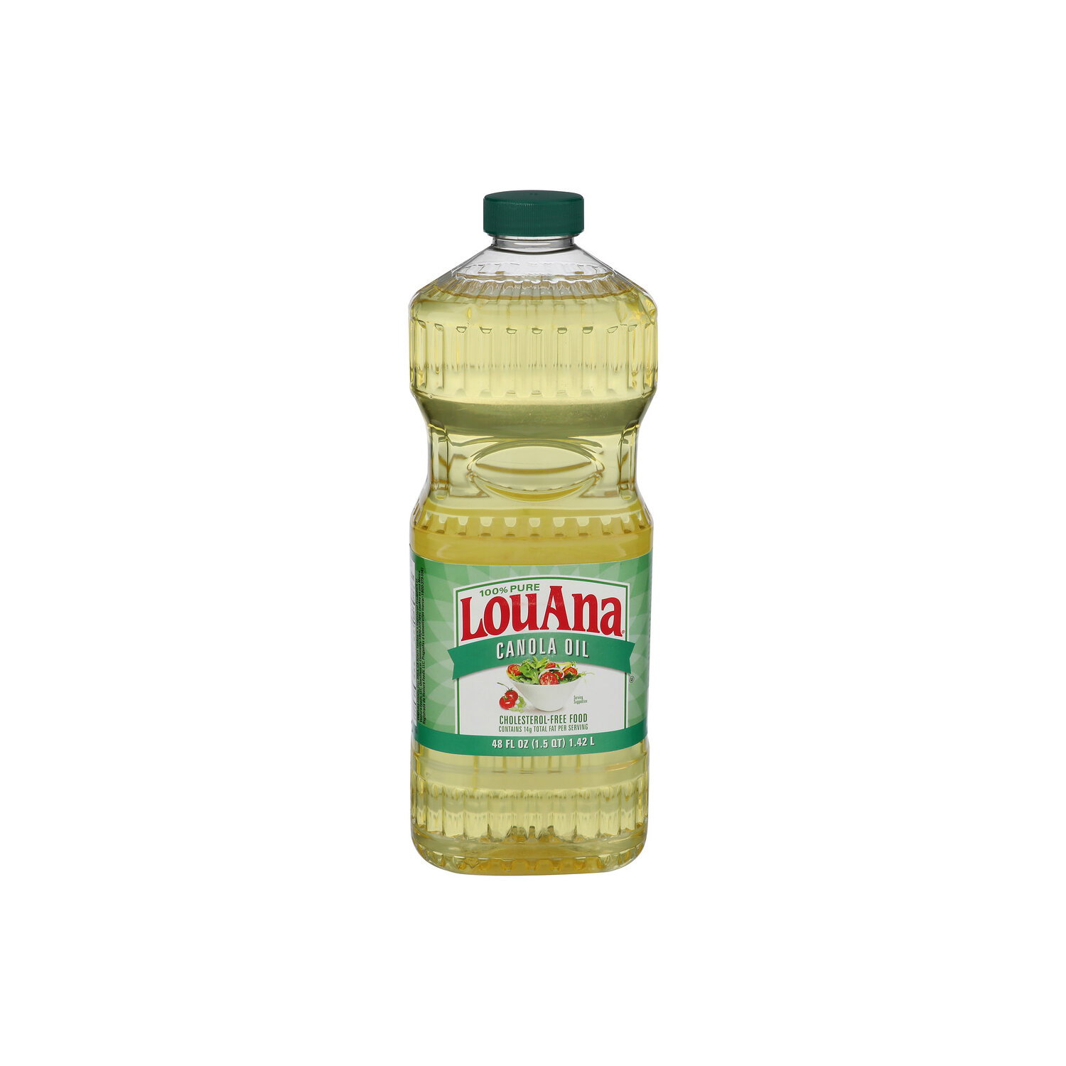 Lou Ana Clean, Bland Light-Colored Liquid Canola Oil - 48 Fluid Ounce Image 1 of 4