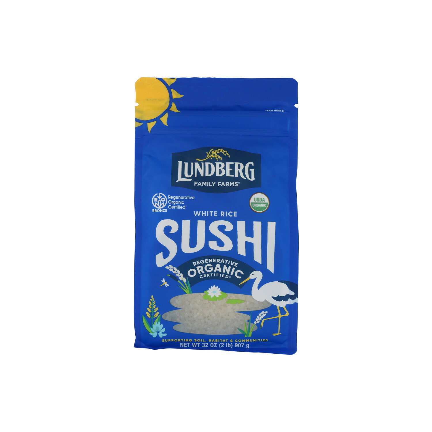 Lundberg Family Farms Rice Regenerative Organic Sushi California - 32 Ounce Image 1 of 4