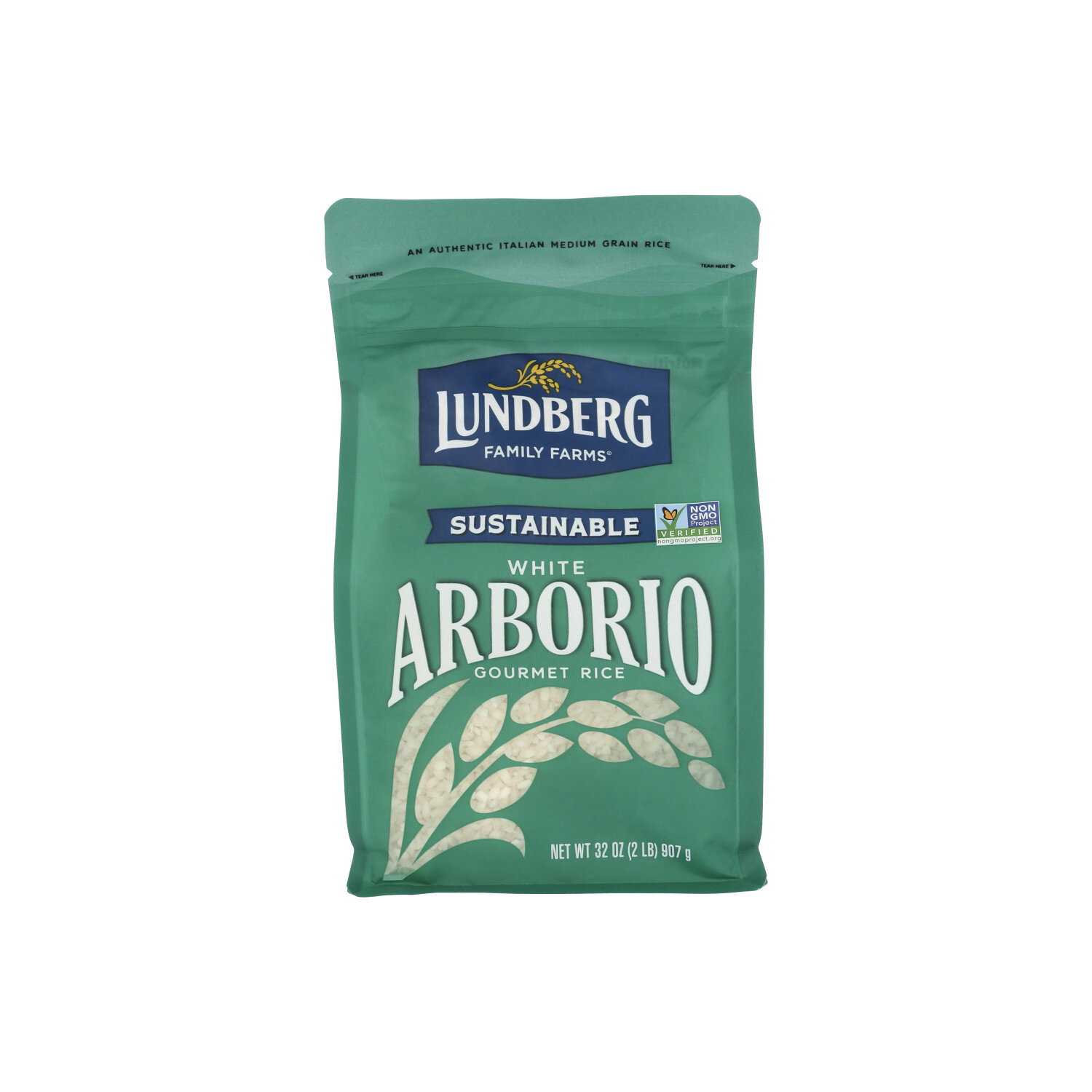 Lundberg Family Farms White Arborio Rice Packaged Sustainable - 32 Ounce Image 1 of 4