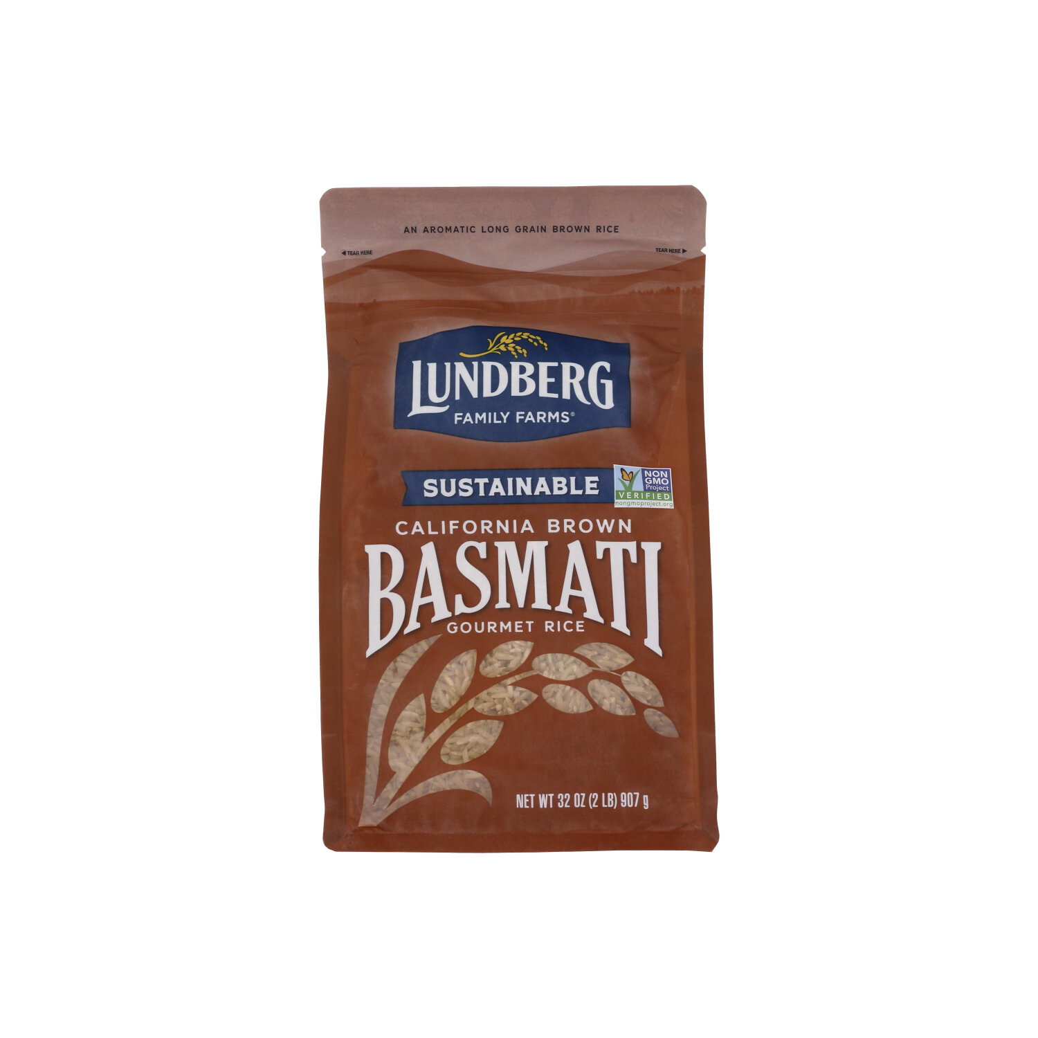 Lundberg Family Farms Rice California Brown Basmati - 32 Ounce Image 1 of 4