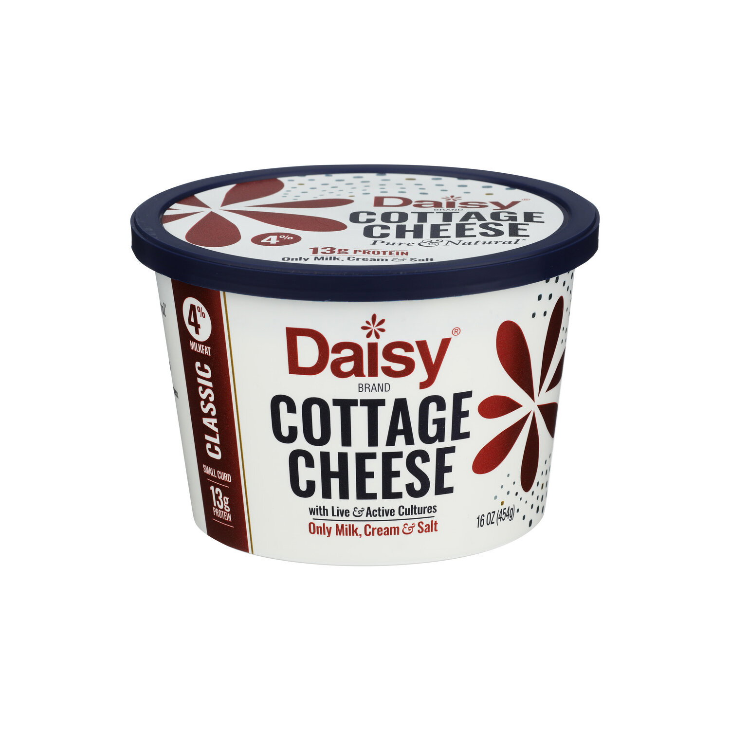Daisy Brand Plain Cottage Cheese Pure & Natural - 16 Ounce Image 1 of 4