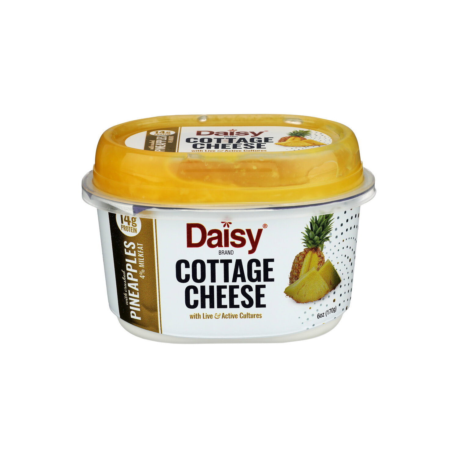 Daisy Brand Cottage Cheese With Pineapple - 6 Ounce Image 1 of 4