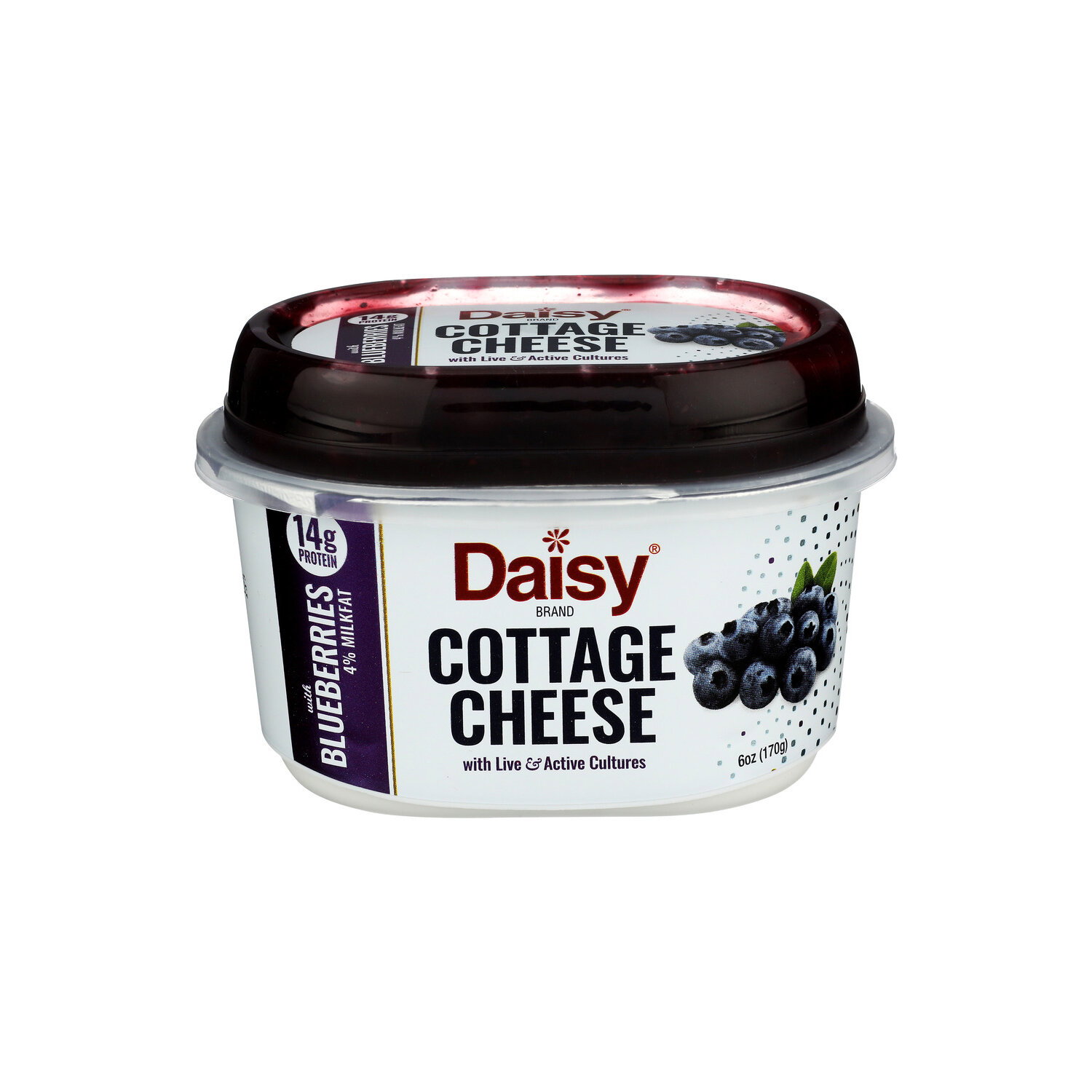 Daisy Brand With Blueberries Cottage Cheese - 6 Ounce Image 1 of 4