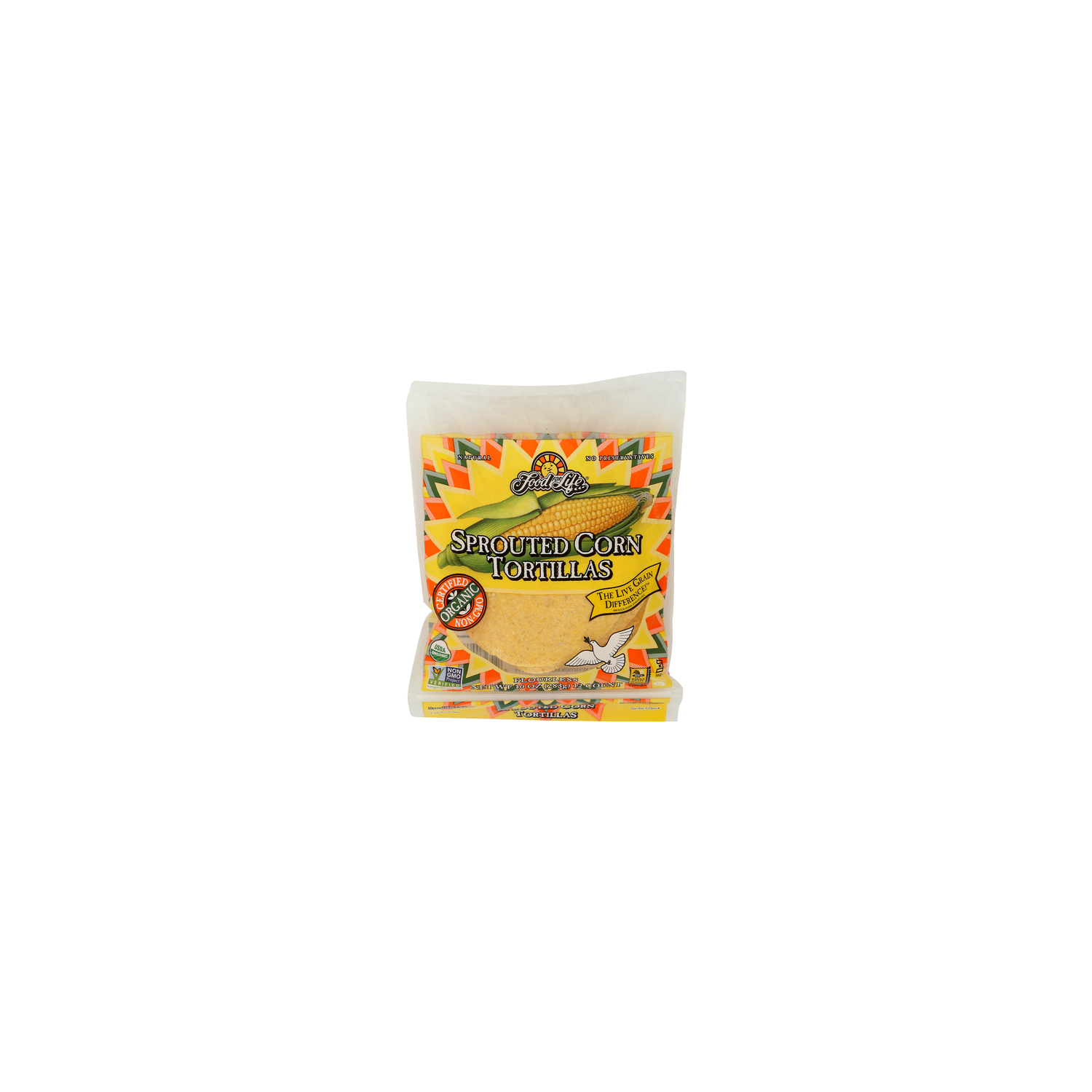 Food For Life Sprouted Corn Tortillas - 0.833 Ounce - 12 Count Image 1 of 4
