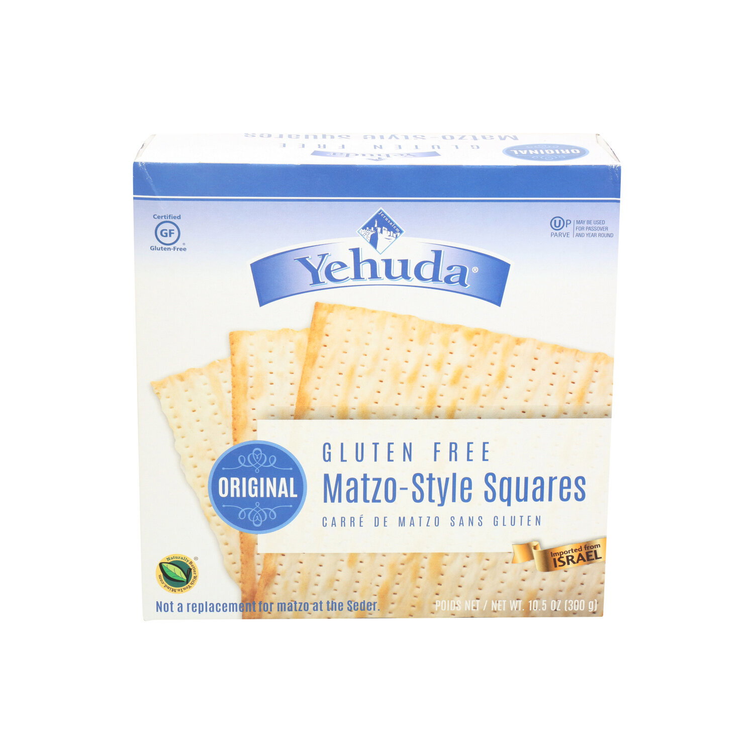 Yehuda Gluten Free Matzo Squares - 10.5 Ounce Image 1 of 2