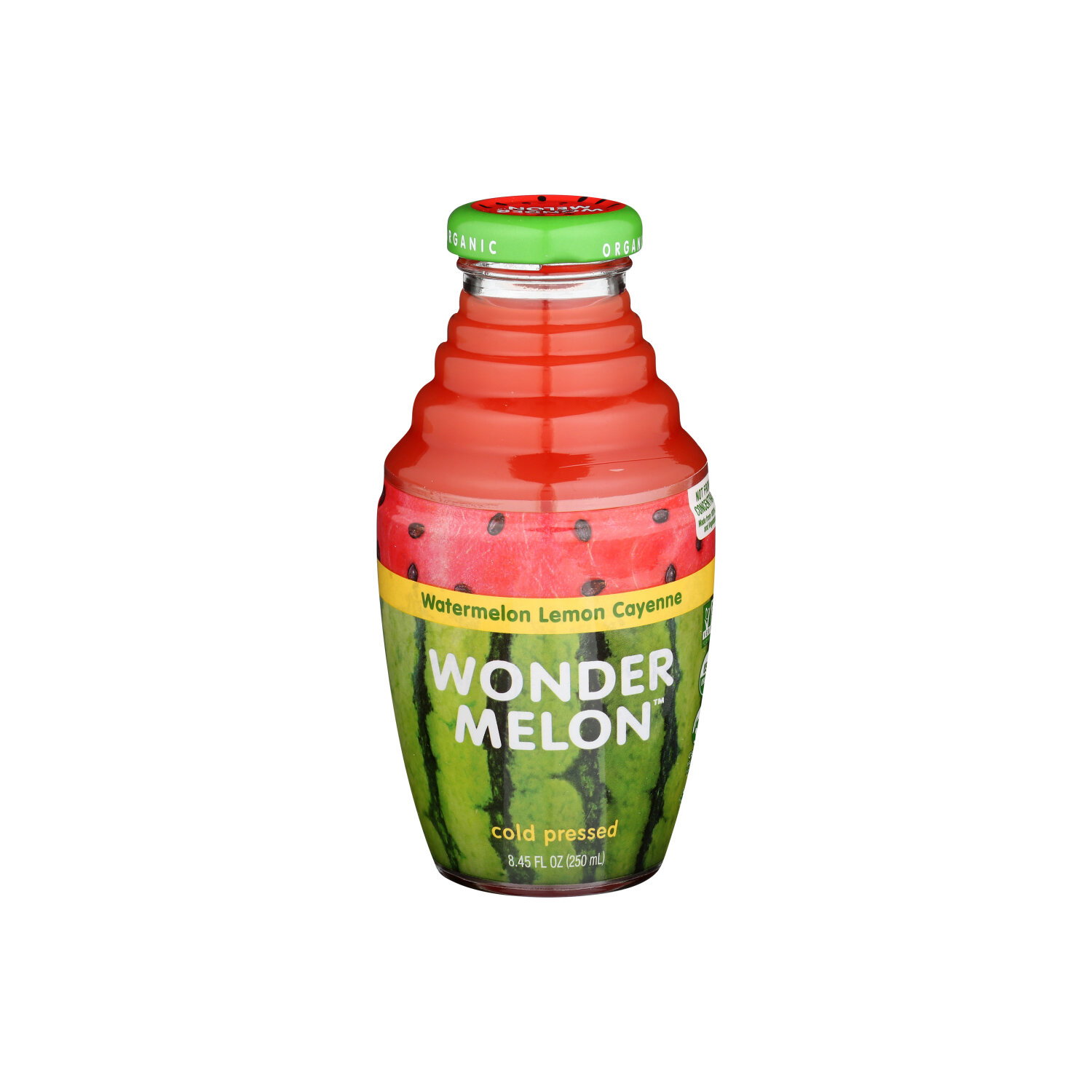 Wonder Melon Watermelon Juice Cayenne Lemon - 8.45 Fluid Ounce