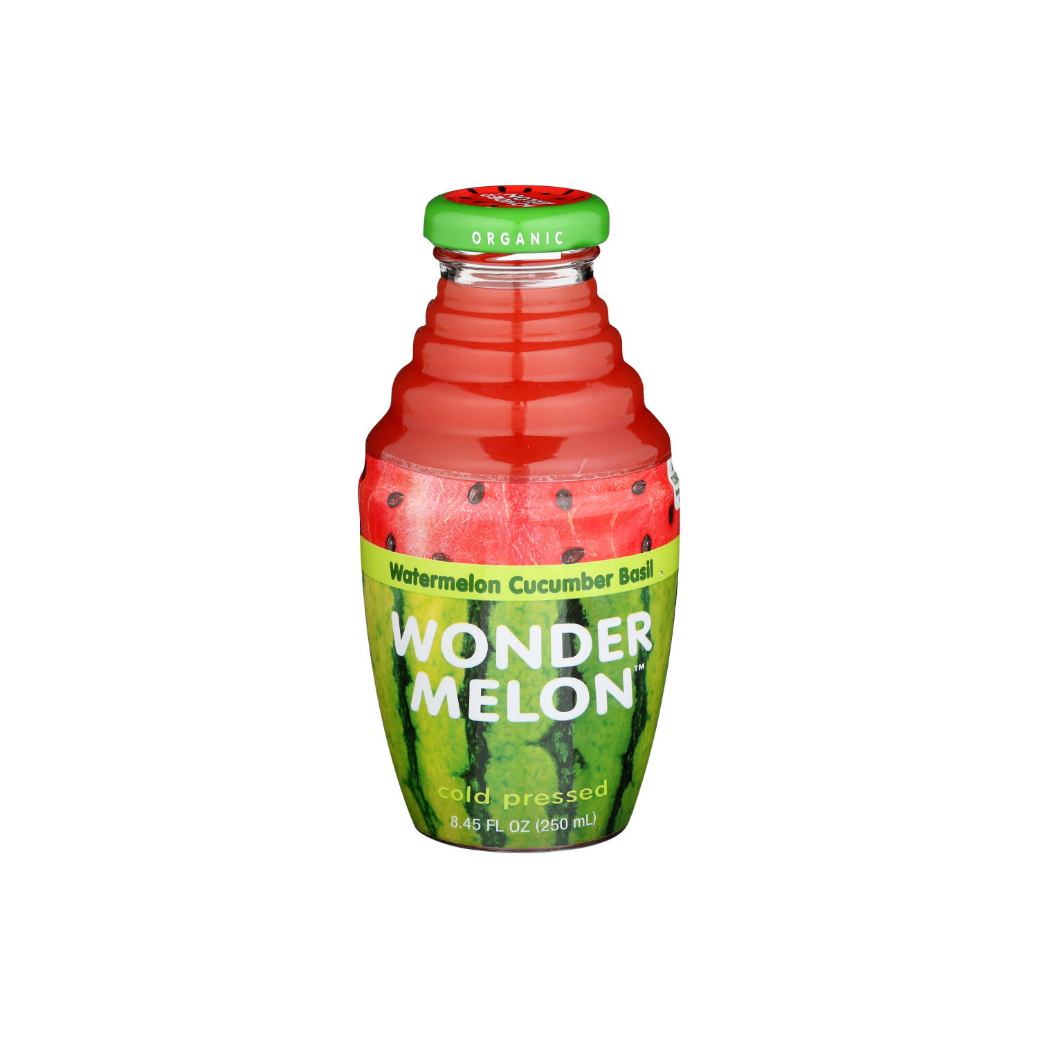 Wonder Melon Watermelon Juice Basil Cucumber - 8.45 Fluid Ounce Image 1 of 2