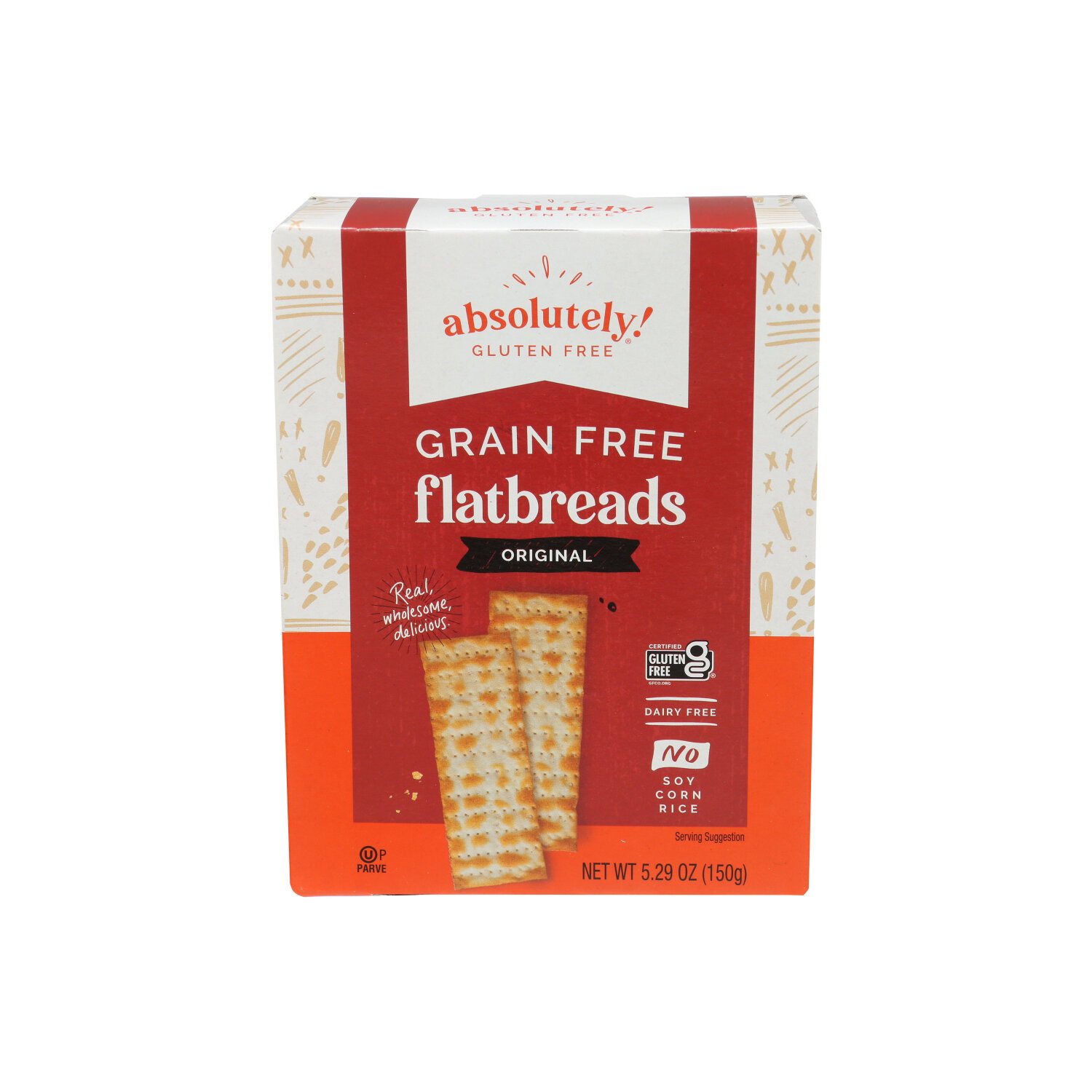 Absolutely Gluten Free Original Flatbread - 5.29 Ounce Image 1 of 2