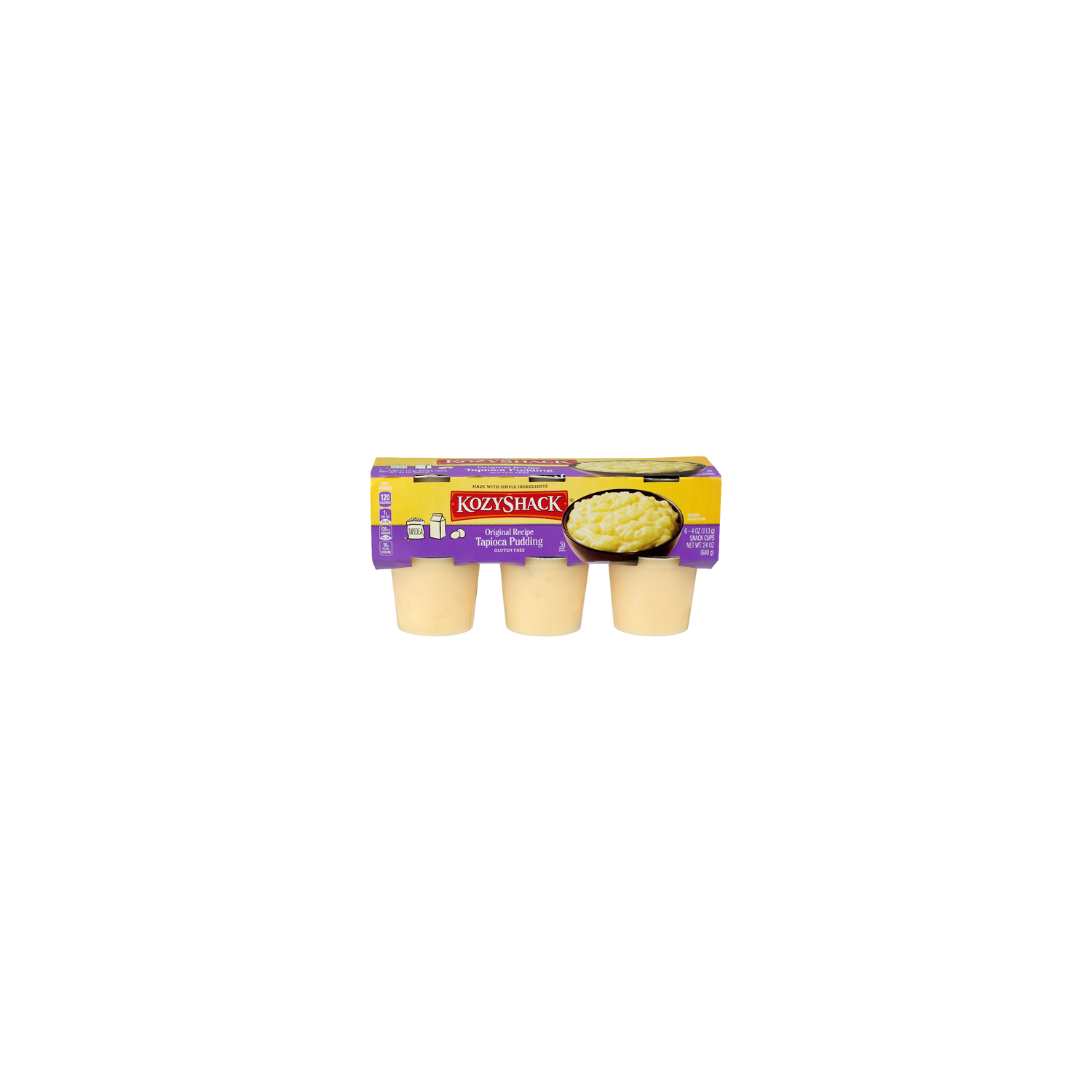 Kozyshack Original Recipe Tapioca Pudding - 4 Ounce - 6 Count Image 1 of 4