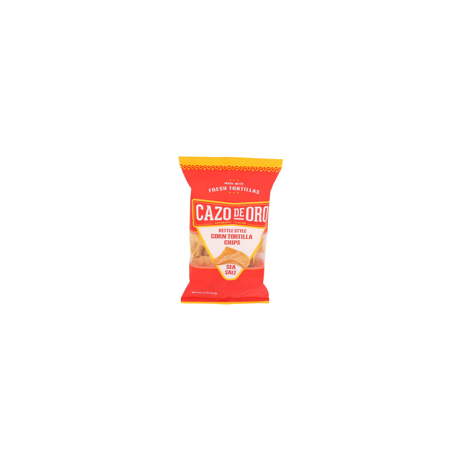 Cazo De Oro Sea Salt Kettle Style Tortilla Chips - 11 Ounce Image 1 of 4