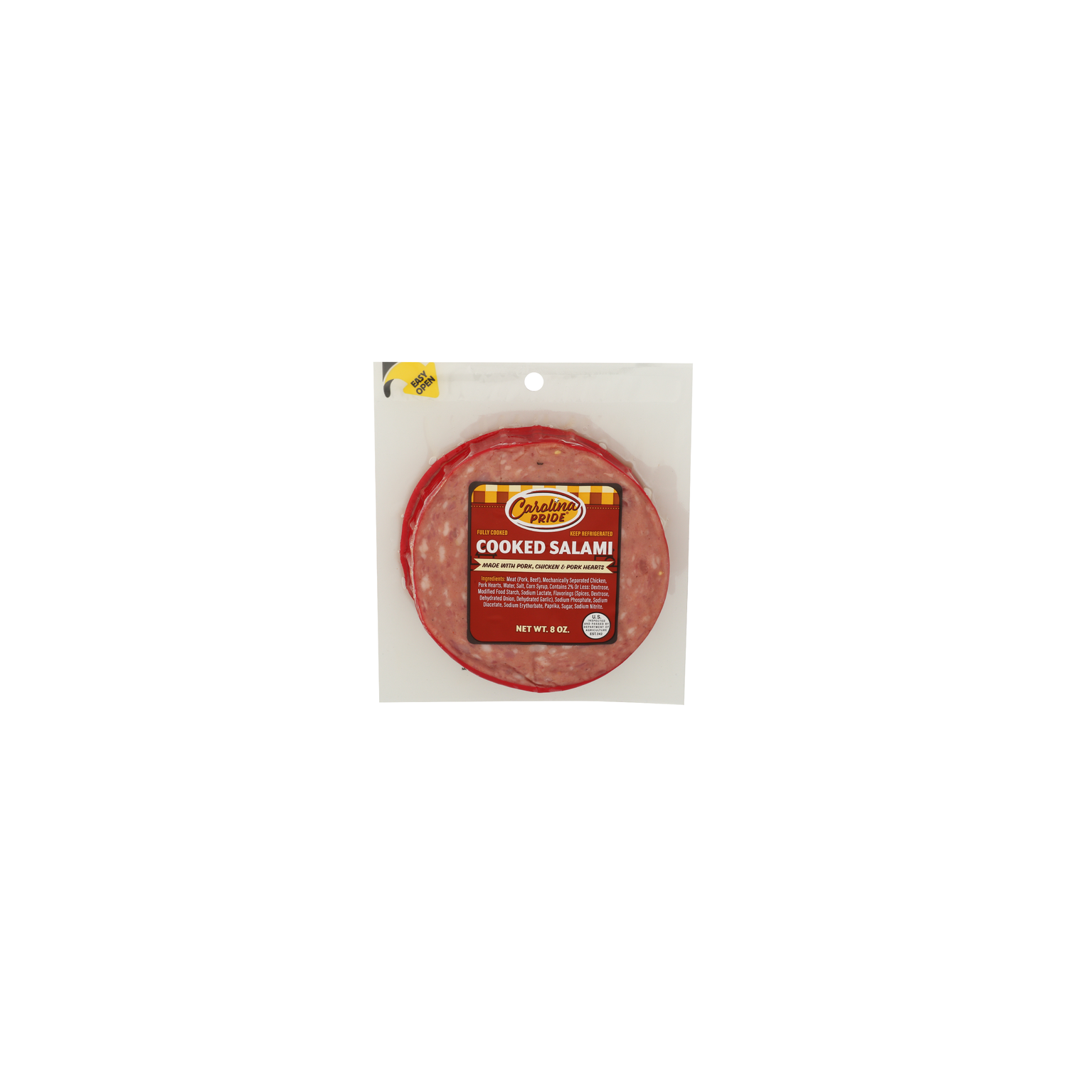 Carolina Pride Cooked Sliced Salami - 8 Ounce Image 1 of 4