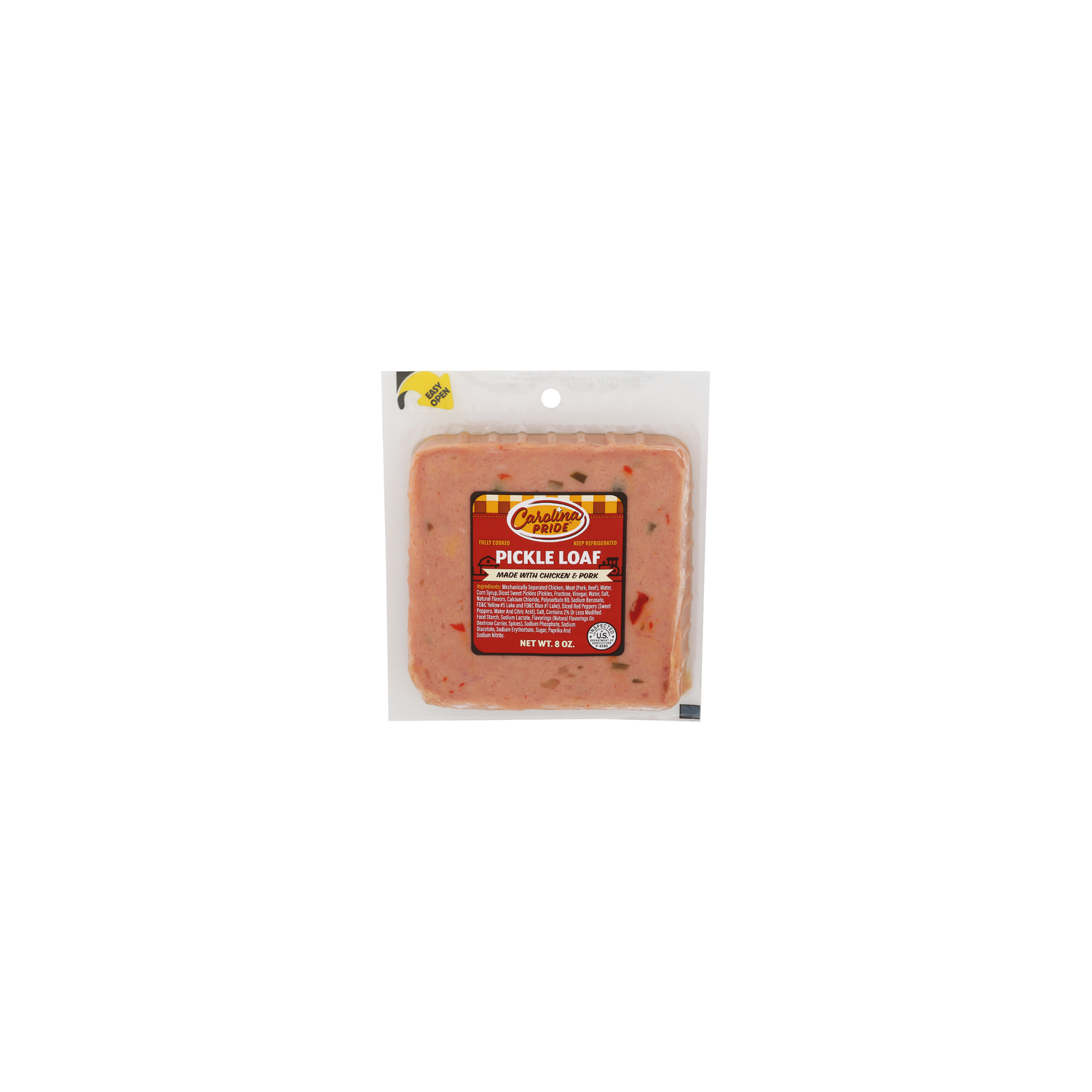 Carolina Pride Sliced Pickle Loaf - 8 Ounce Image 1 of 4