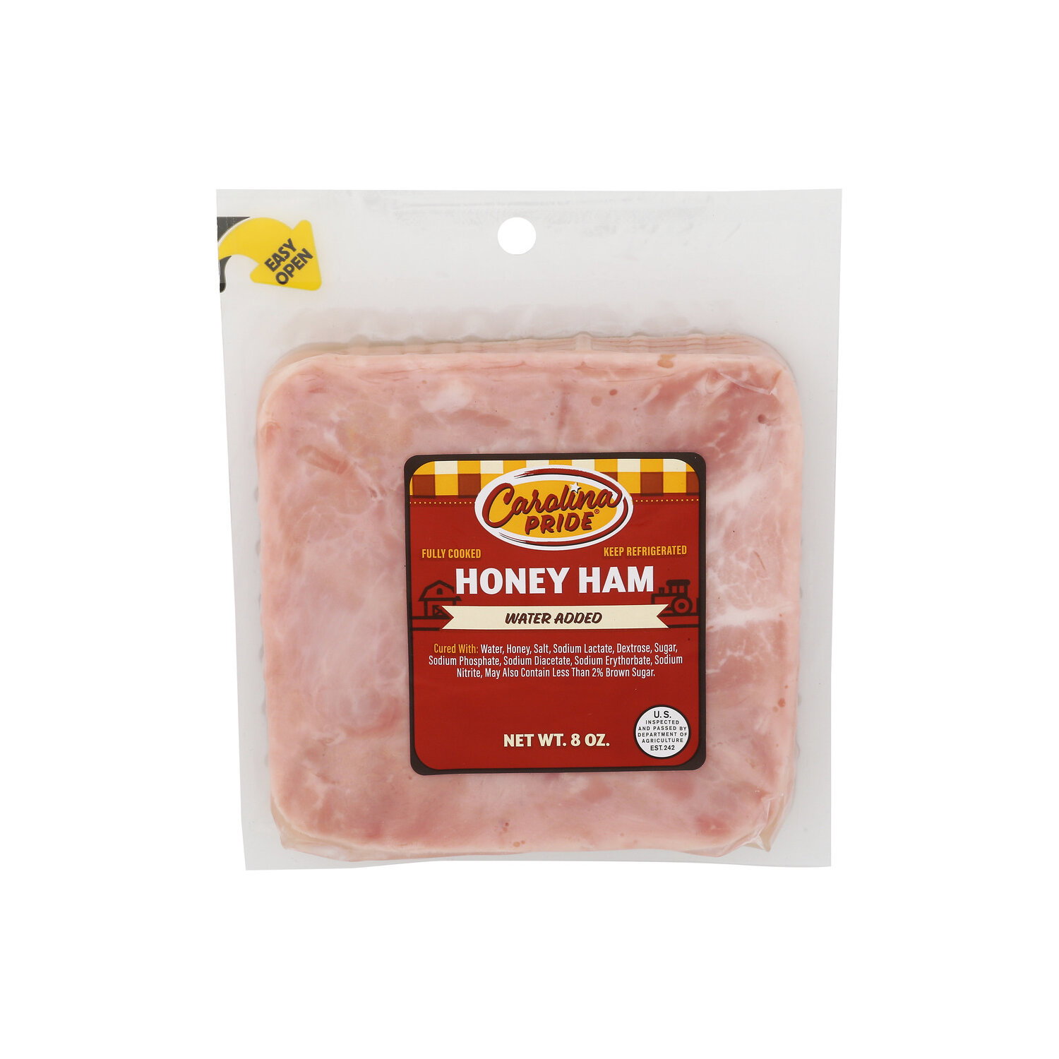 Carolina Pride Sliced Honey Ham - 8 Ounce Image 1 of 4