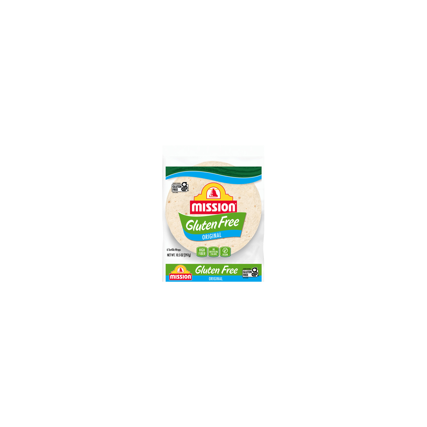 Mission Original Tortilla Wrap Gluten Free Soft Taco - 1.75 Ounce - 6 Count Image 1 of 4