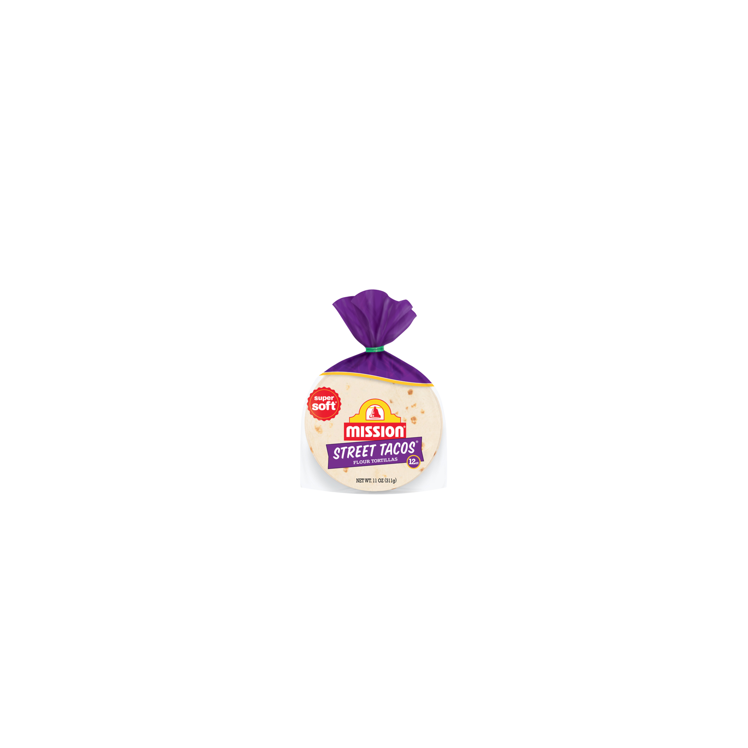 Mission Street Tacos Super Soft Flour Tortillas - 0.917 Ounce - 12 Count Image 1 of 4