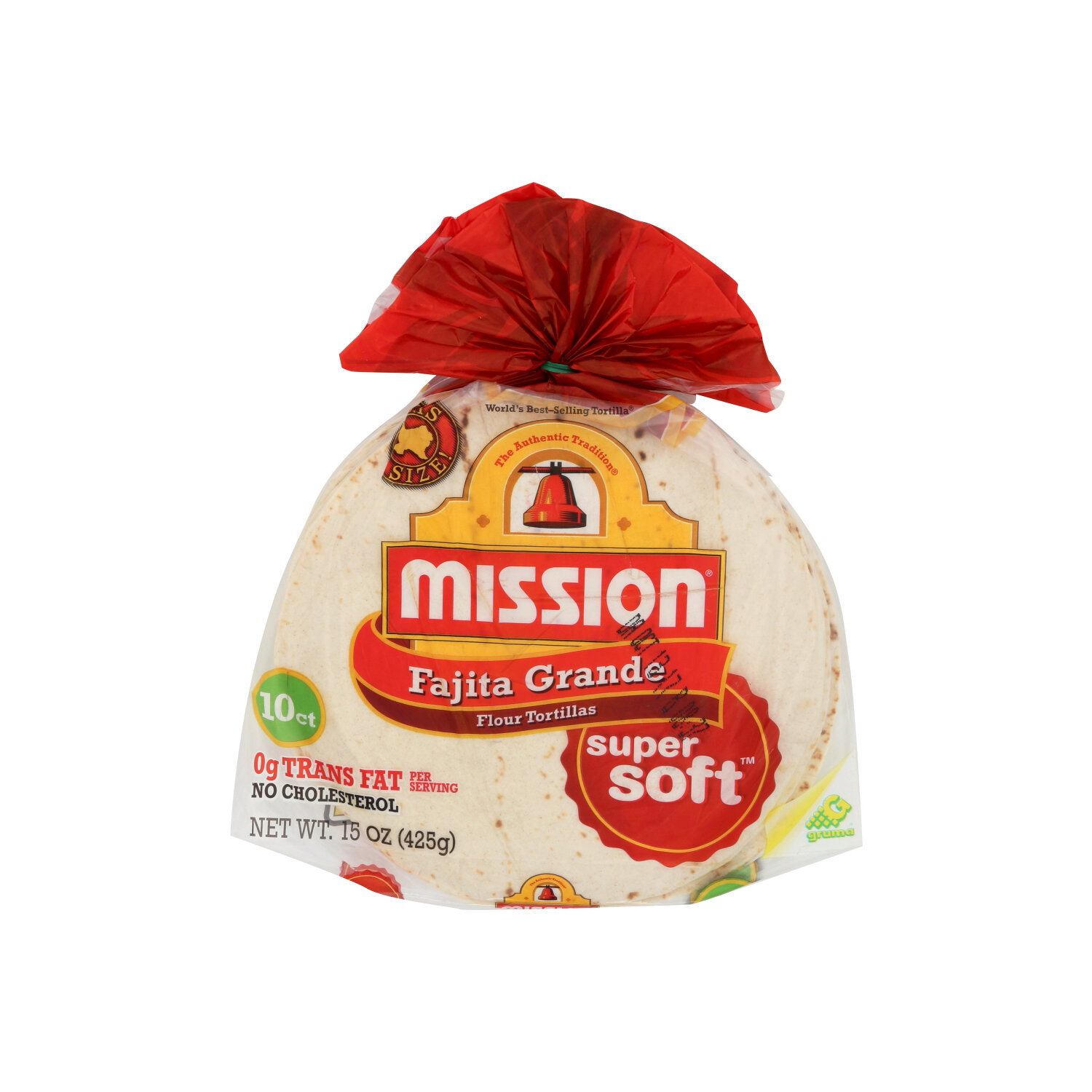 Mission Tortilla Fajita Grande - 1.5 Ounce - 10 Count Image 1 of 2