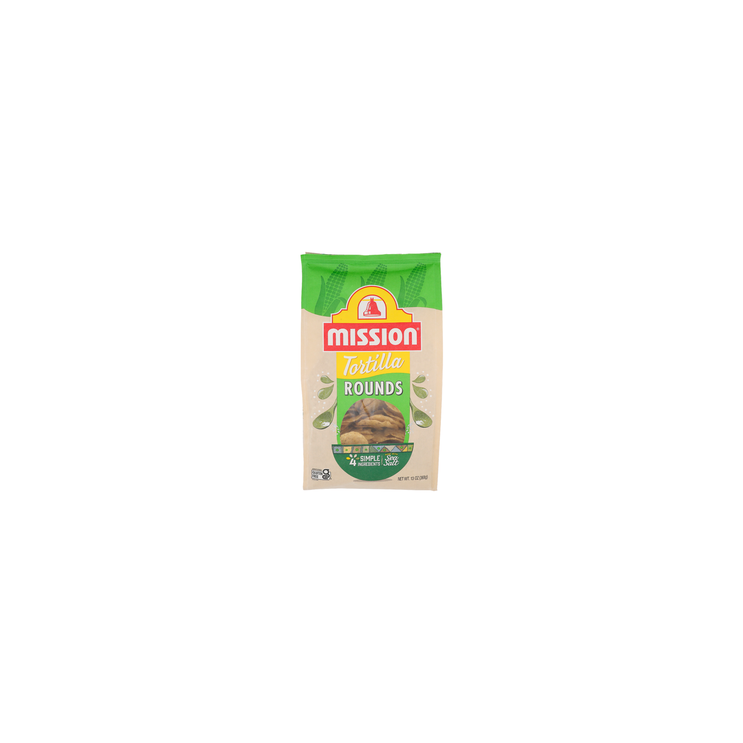 Mission Made With Sea Salt Rounds Tortilla - 13 Ounce Image 1 of 4