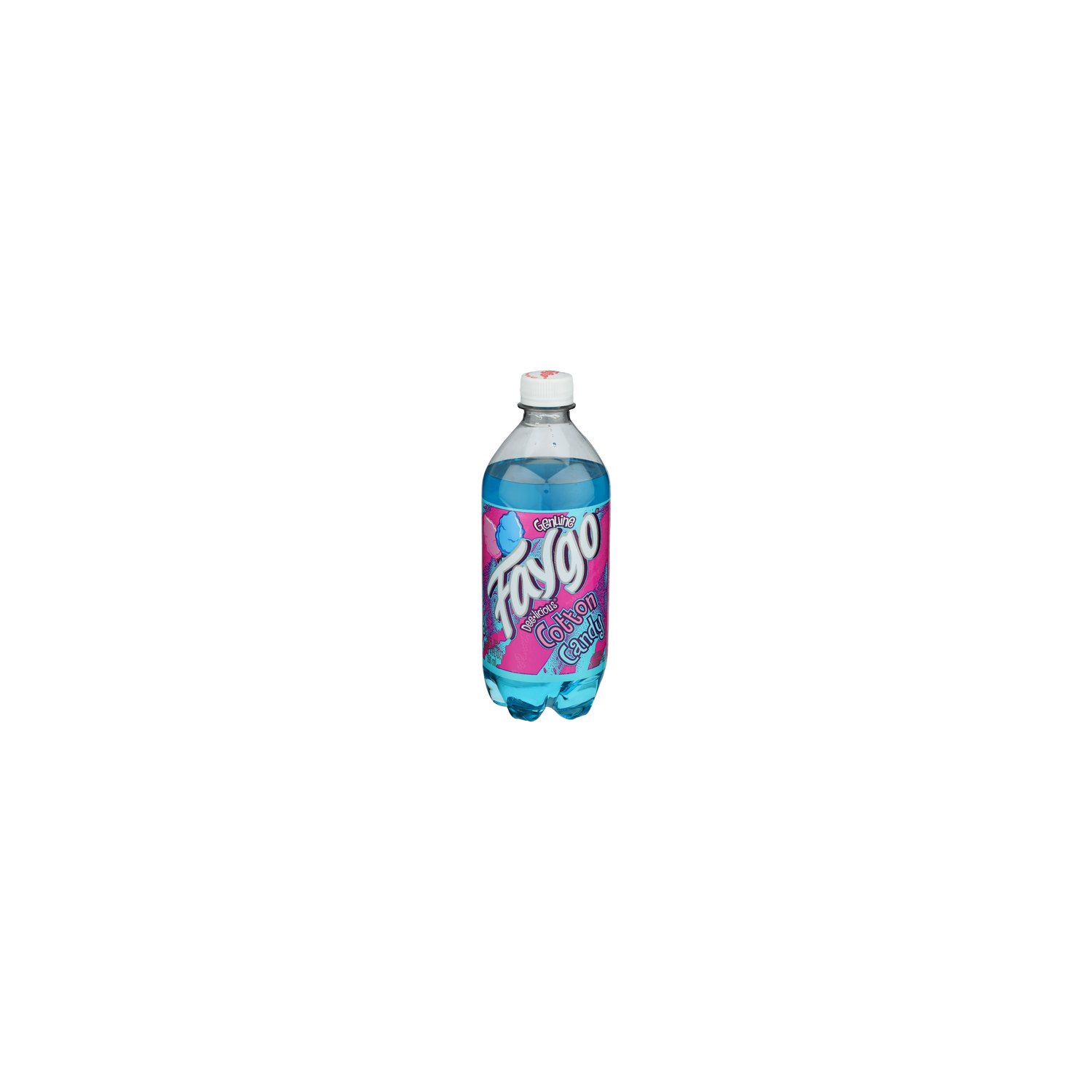 Faygo Cotton Candy Soda - 20 Fluid Ounce Image 1 of 4