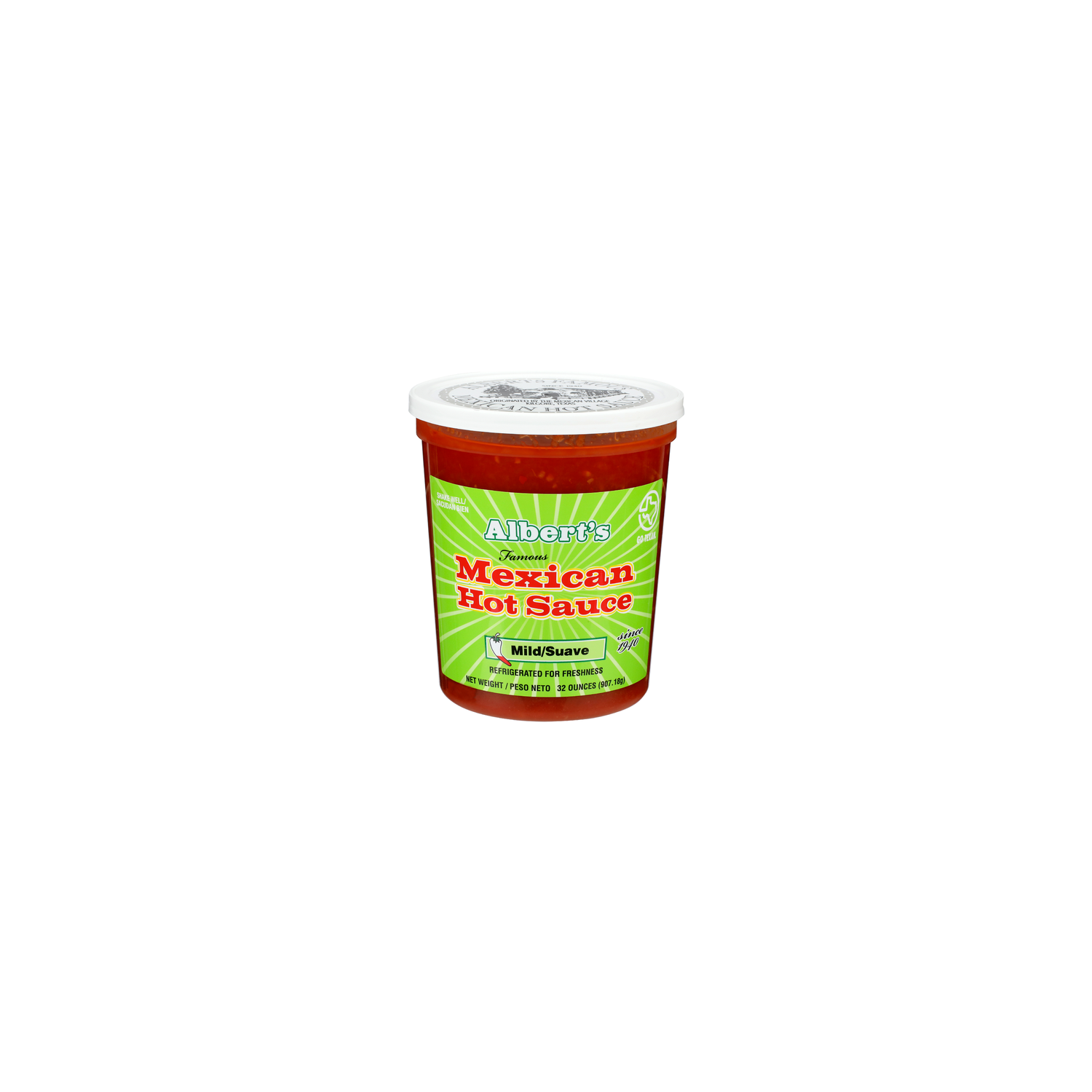 ALBERT's Famous Mild Mexican Hot Sauce - 32 Ounce Image 1 of 4