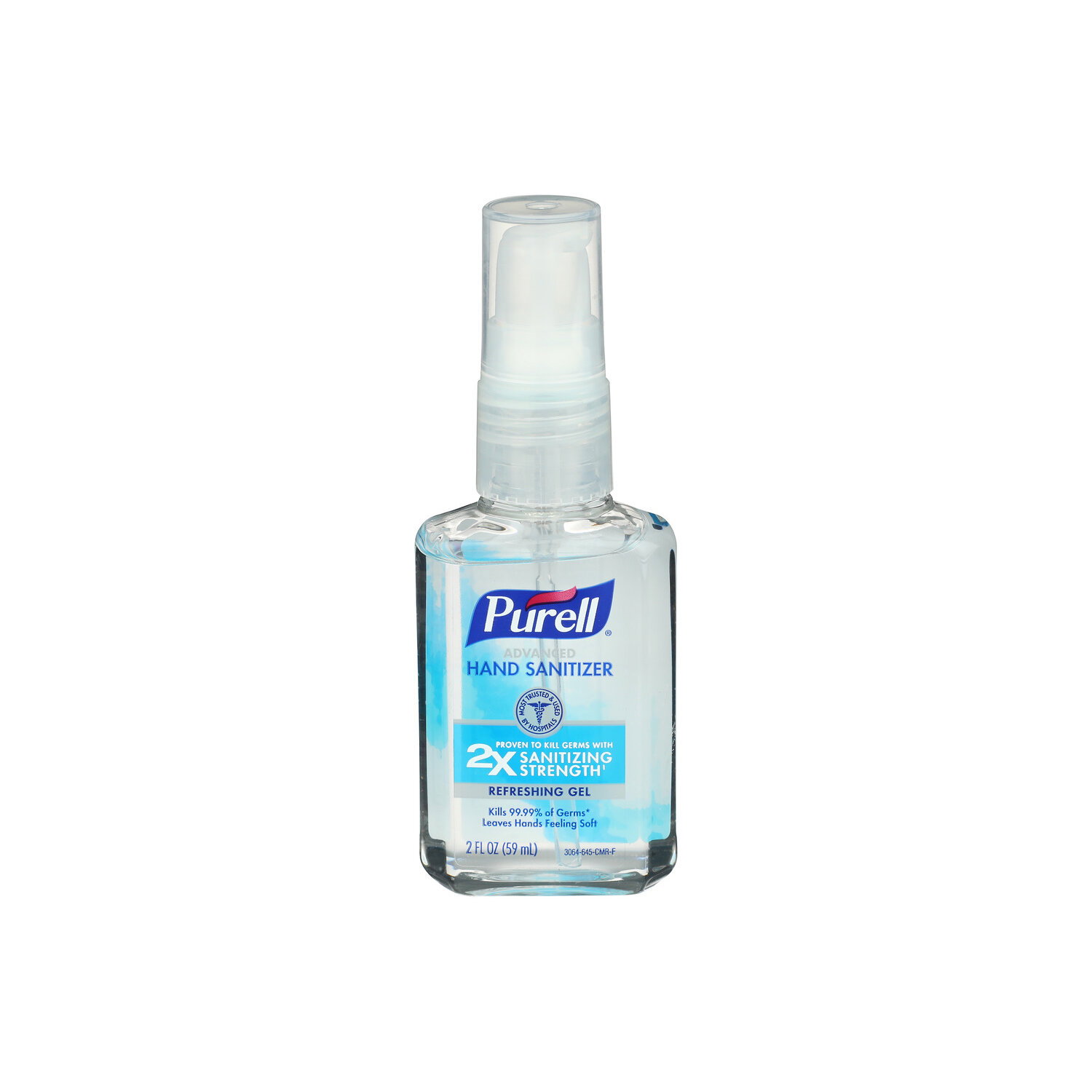 Purell Refreshing Gel Hand Sanitizer Pump Bottle - 2 Fluid Ounce Image 1 of 2