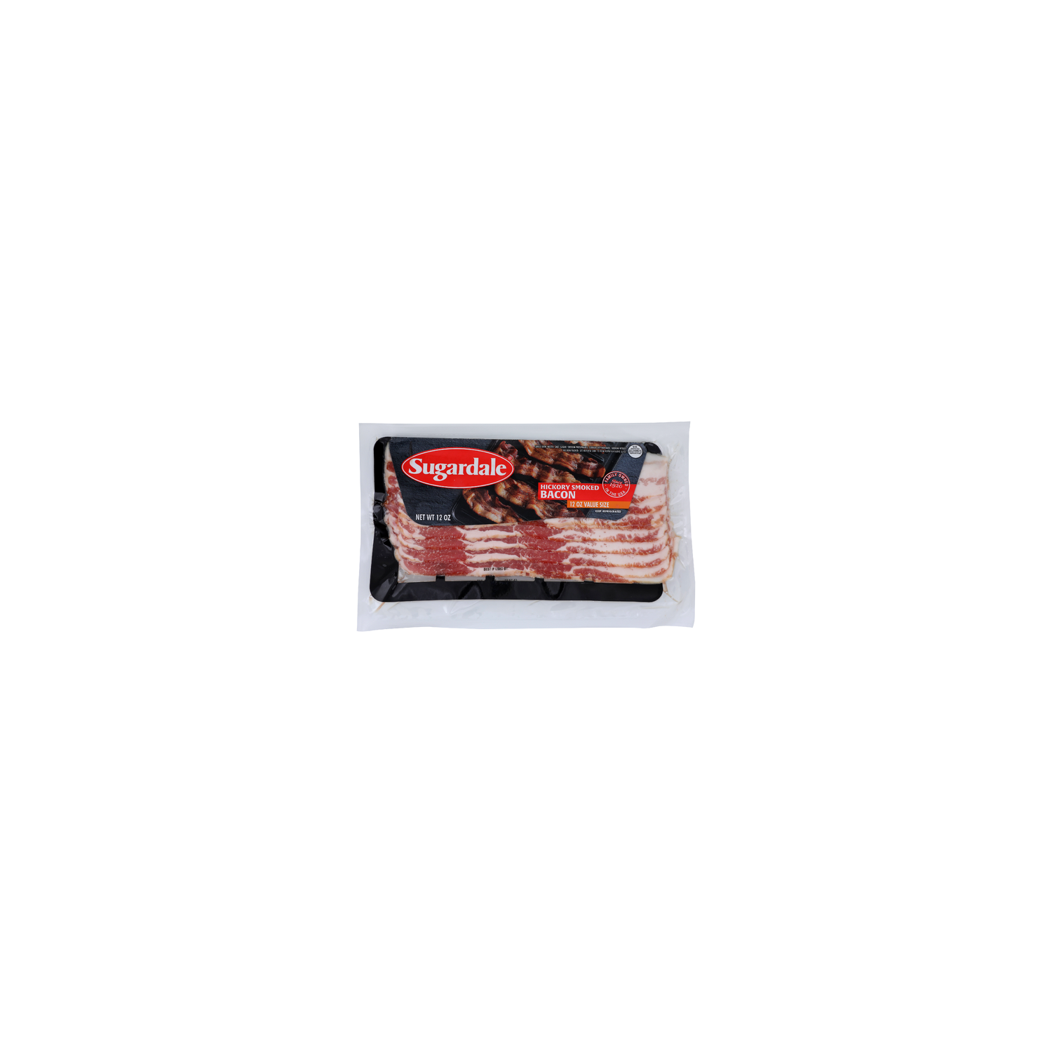 Sugardale Bacon, Hickory Smoked, Value Pack - 12 Ounce Image 1 of 4