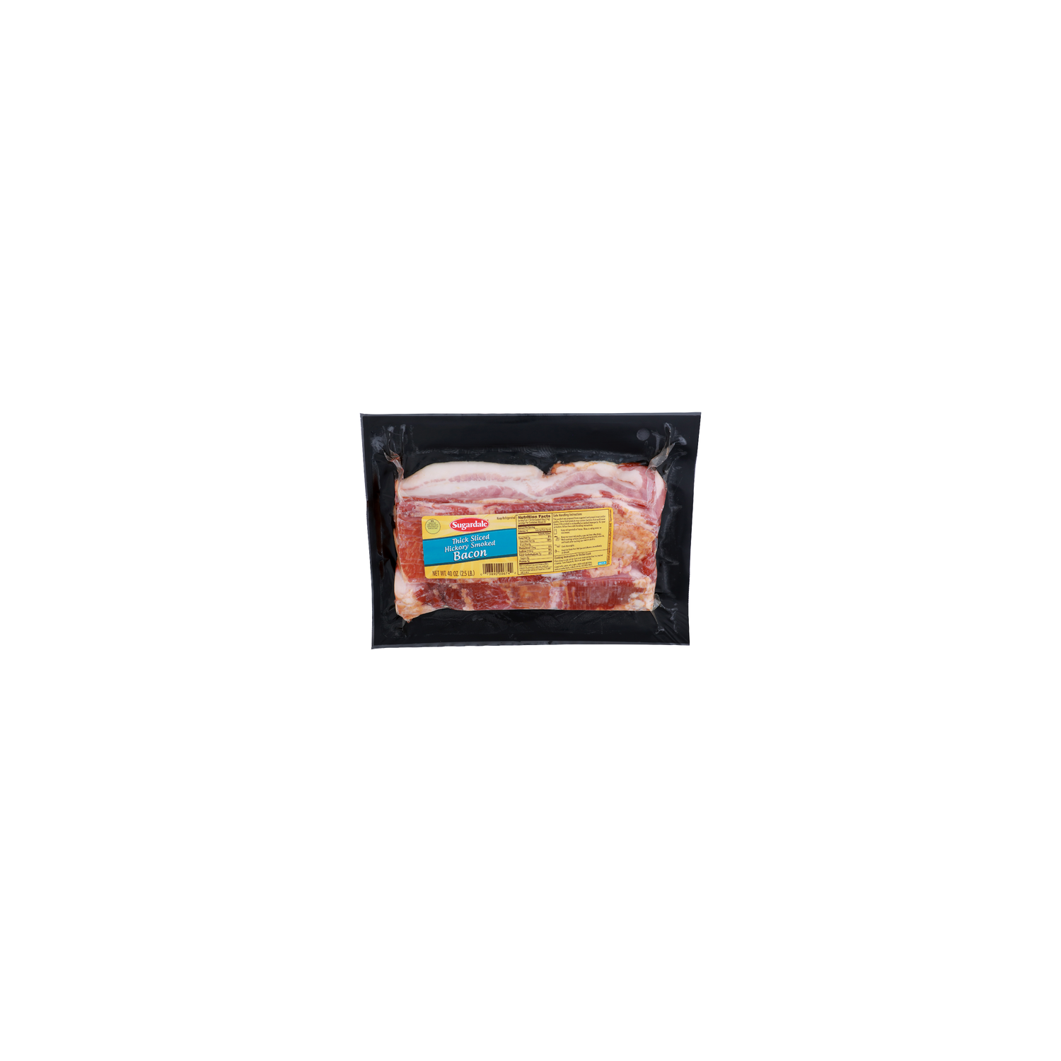 Sugardale Hickory Smoked Thick Sliced Bacon - 40 Ounce Image 1 of 4