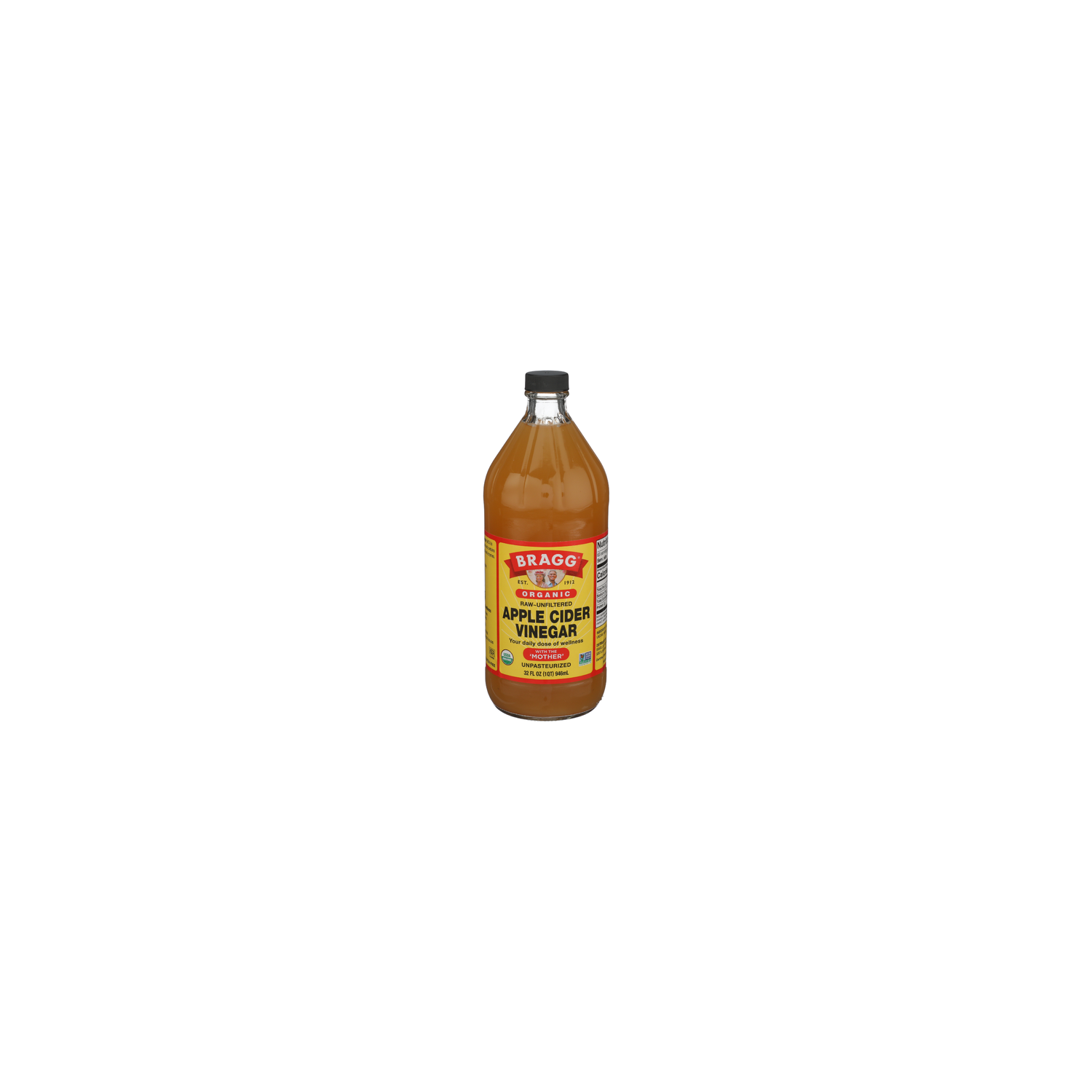 Bragg Organic Apple Cider Vinegar Liquid Raw & Unfiltered - 32 Fluid Ounce Image 1 of 4