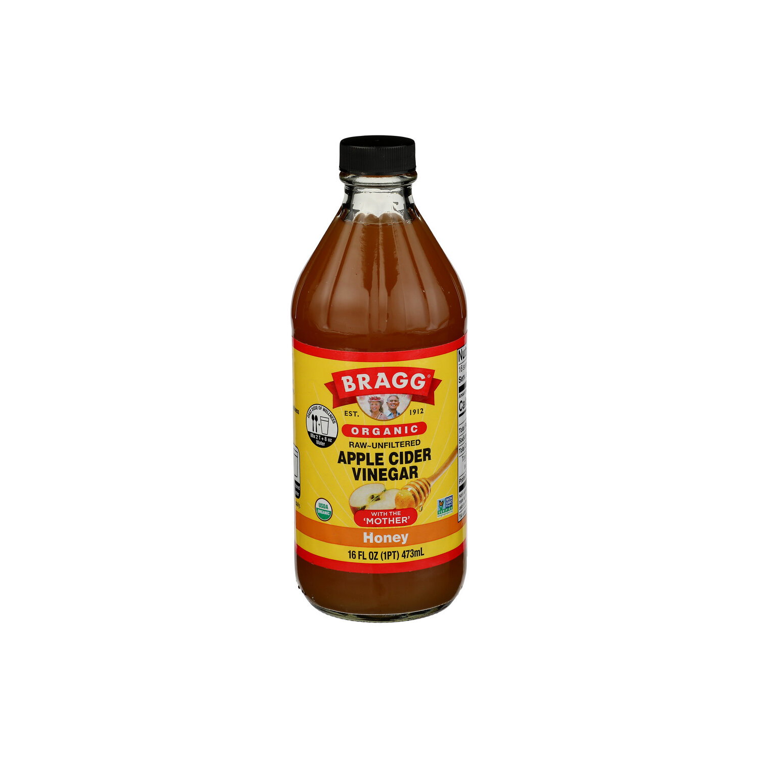 Bragg Organic Apple Cider Vinegar With Honey - 16 Fluid Ounce Image 1 of 4