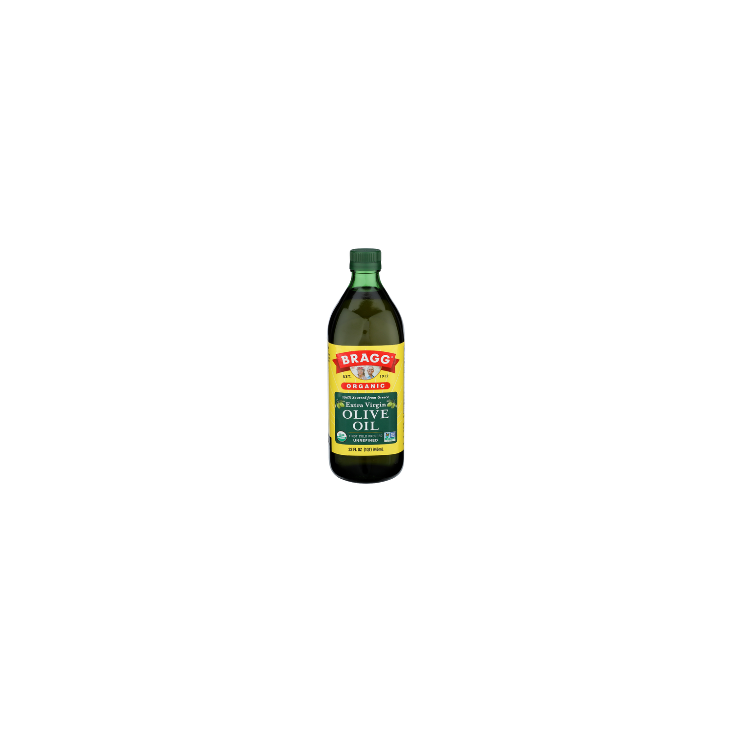 Bragg Organic Extra Virgin Olive Oil Greek - 32 Fluid Ounce Image 1 of 4