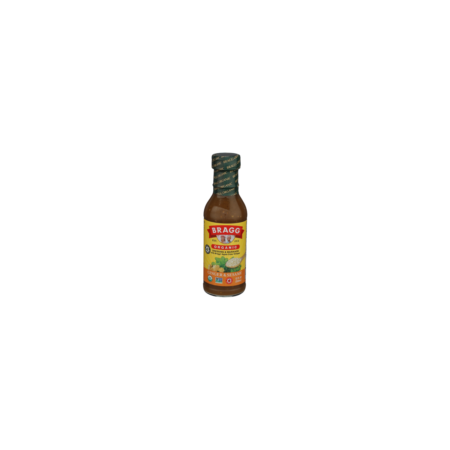 Bragg Sweet, Savory Ginger & Sesame Organic Dressing & Marinade - 12 Fluid  Ounce - Super 1 Foods
