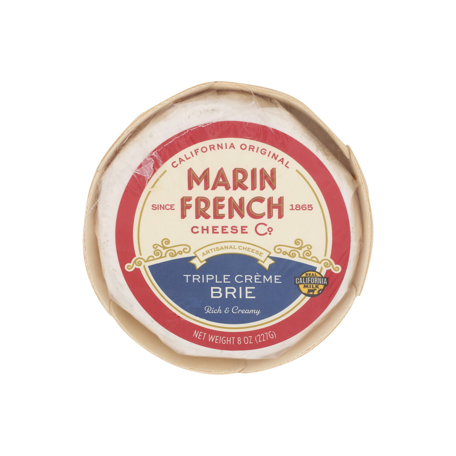 Marin French Cheese Co. Triple Crème Brie - 8 Ounce Image 1 of 3