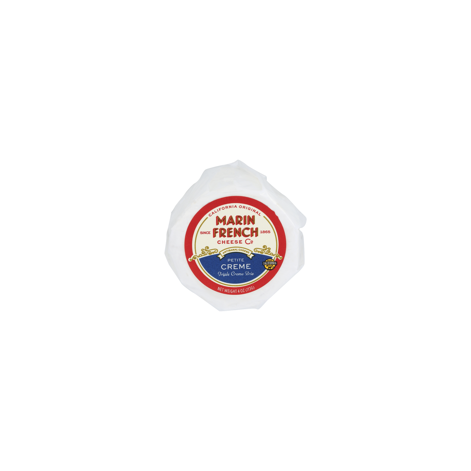 Marin French Cheese Co. Petite Crème Triple Brie - 4 Ounce Image 1 of 4