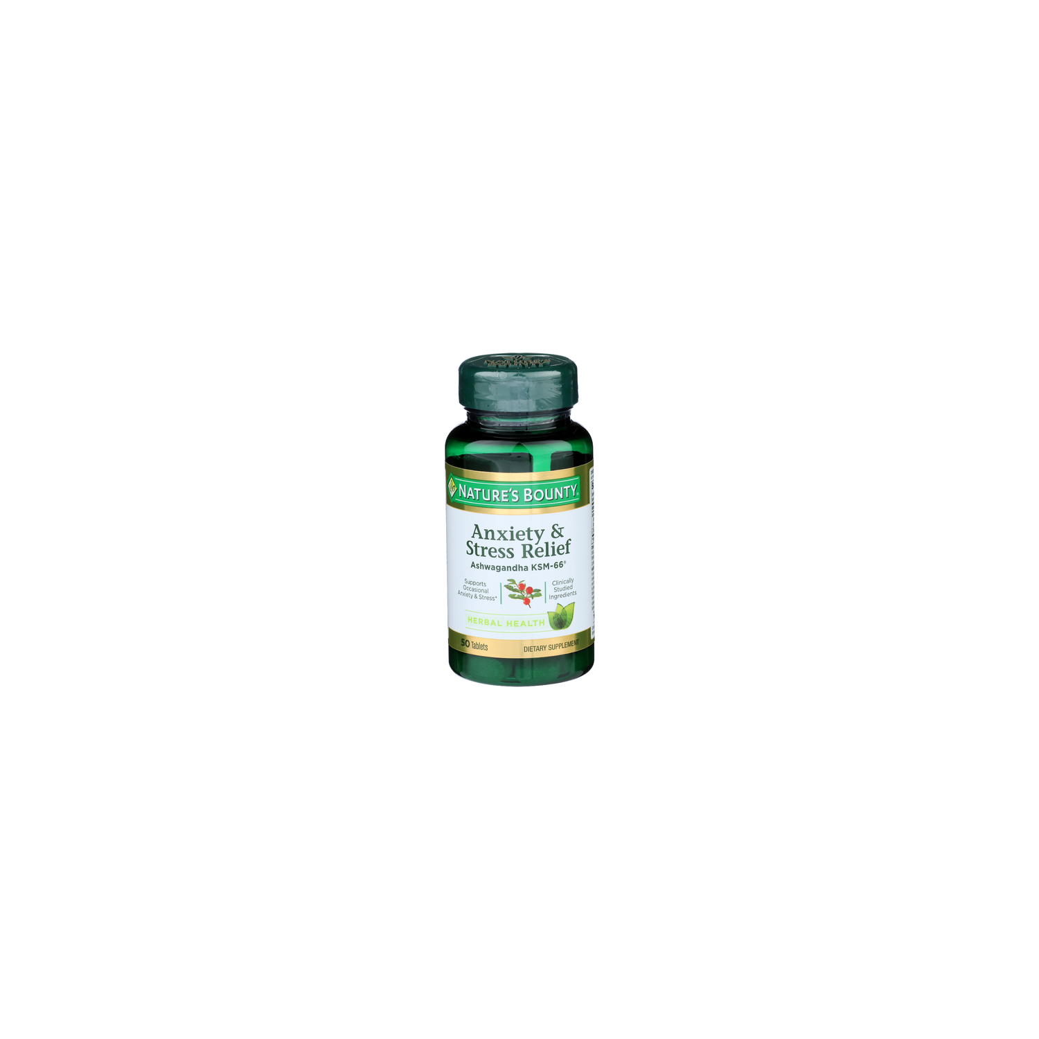 NATURE's Bounty Anxiety & Stress Relief - 50 Count Image 1 of 2