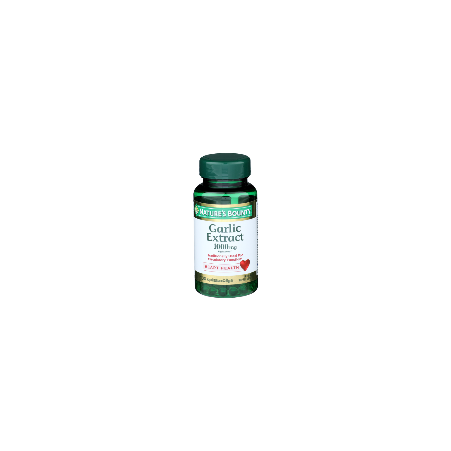 NATURE's Bounty Garlic Extract - 100 Count Image 1 of 2
