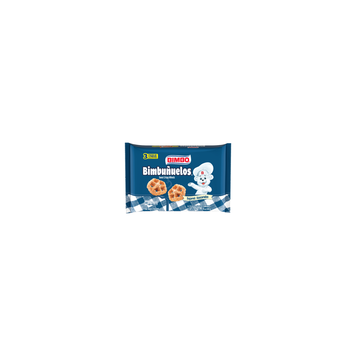 Bimbo Bimbuñuelos Sweet Crispy Wheels Snack Packs - 6.99 Ounce Image 1 of 4