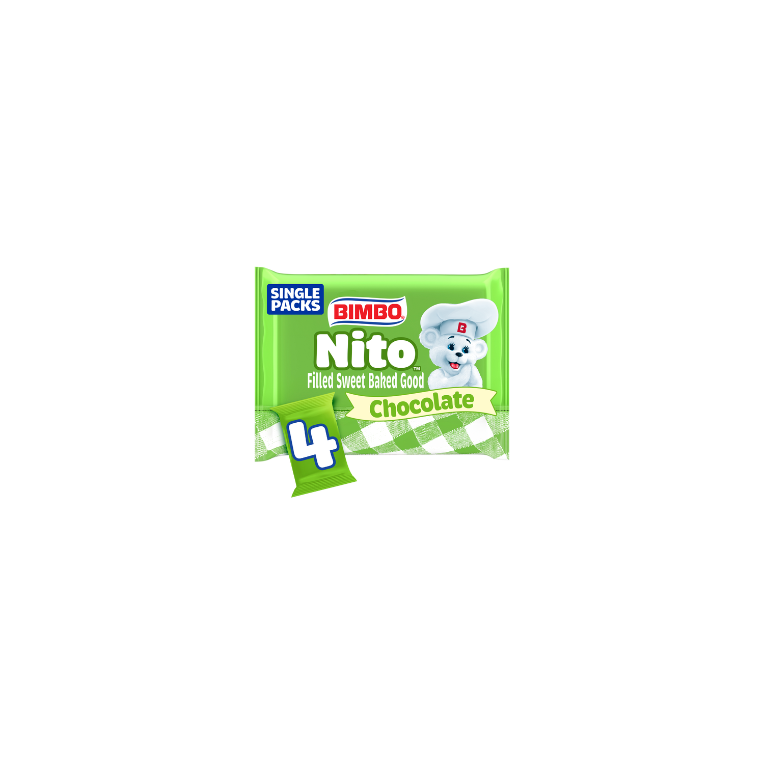 Bimbo Nito Chocolate Crème Filled Sweet Baked Good - 8.76 Ounce Image 1 of 4