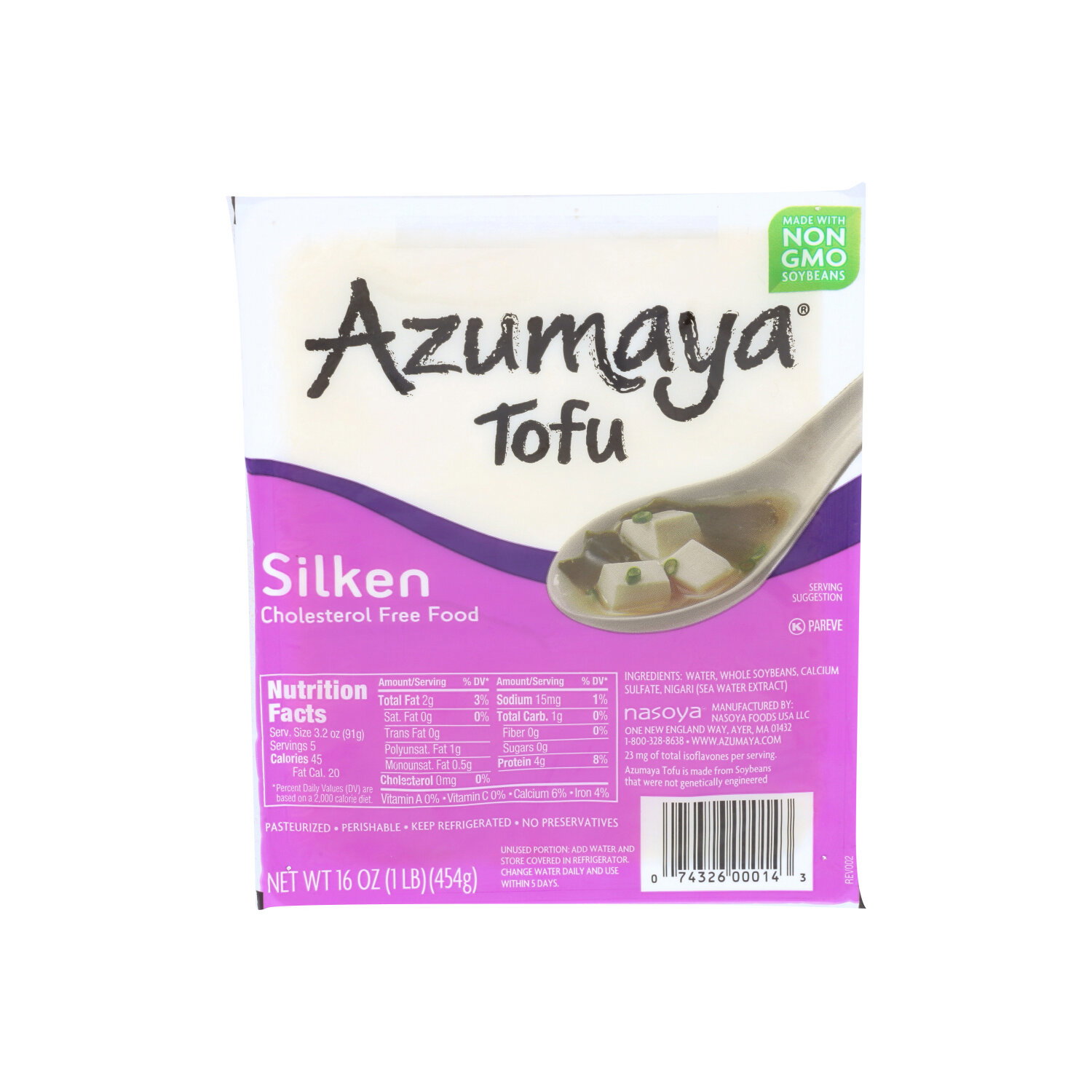 Azumaya Tofu Silken - 16 Ounce Image 1 of 2