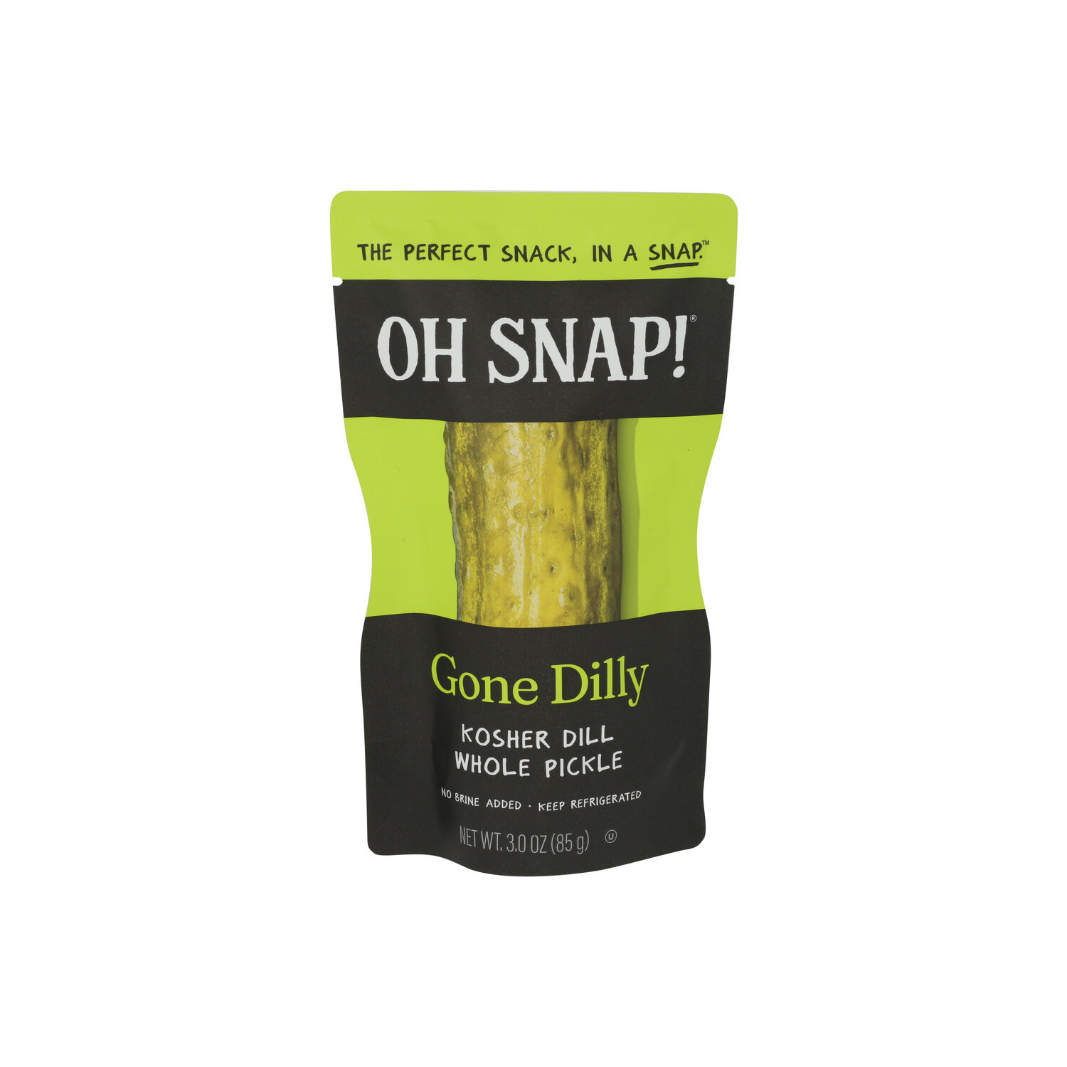 Oh SNAP! Pickling CO. Dill Pickle Whole Pickles Gone Dilly - 3 Ounce Image 1 of 4