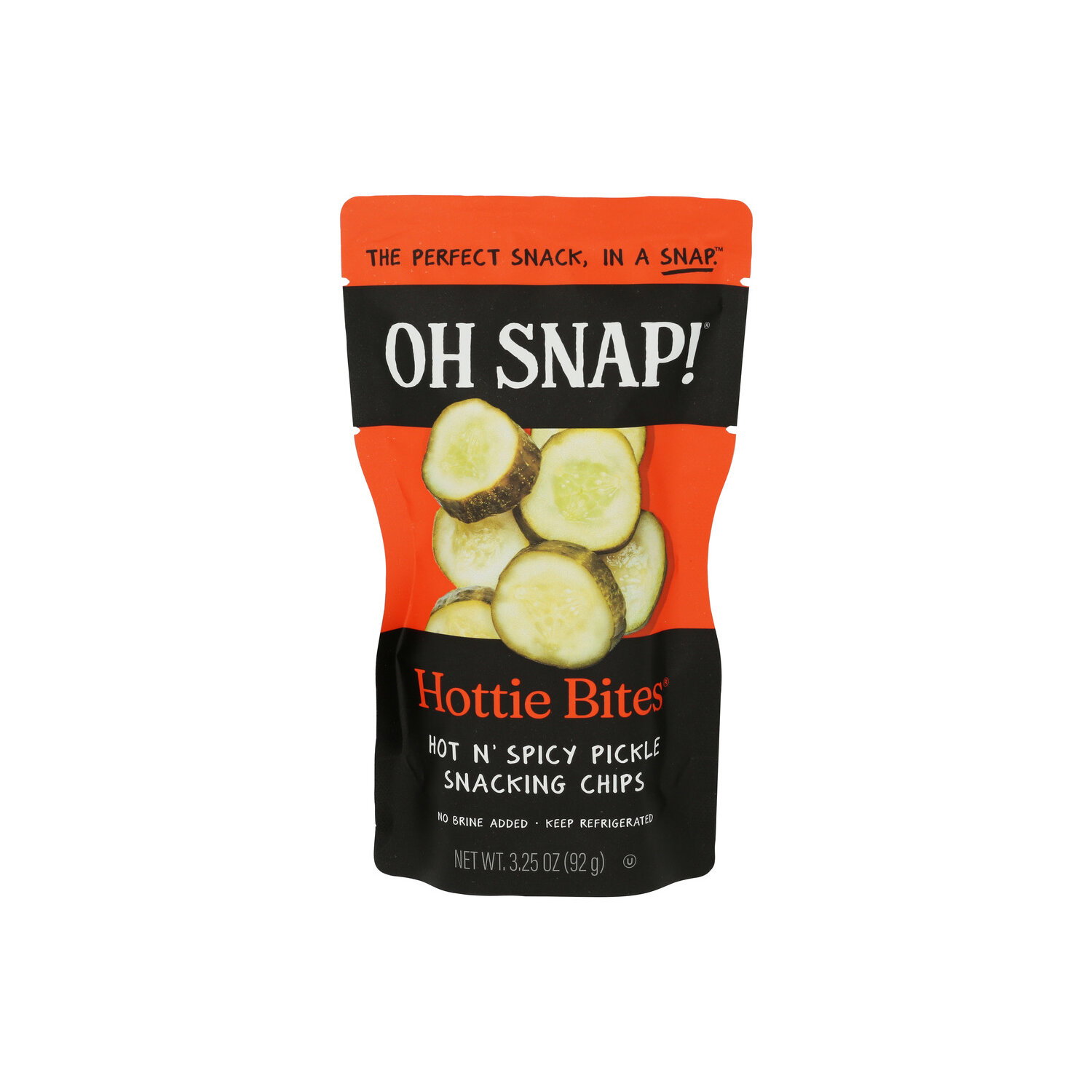 Oh SNAP! Pickling CO. Spicy Hot N' Pickle Slices Bites - 3.25 Ounce Image 1 of 4