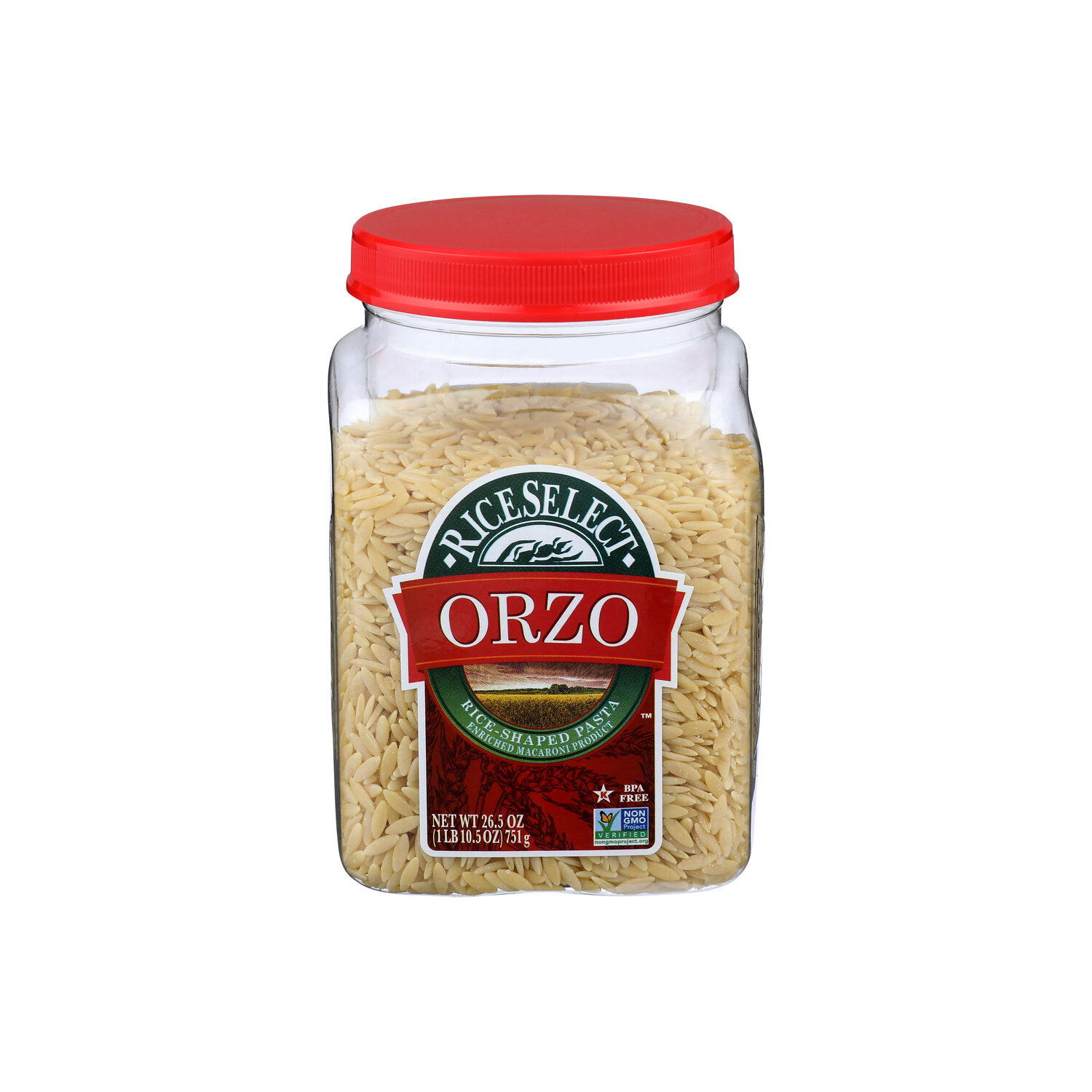 Riceselect Orzo Pasta Traditional Plain - 26.5 Ounce - Brookshire's
