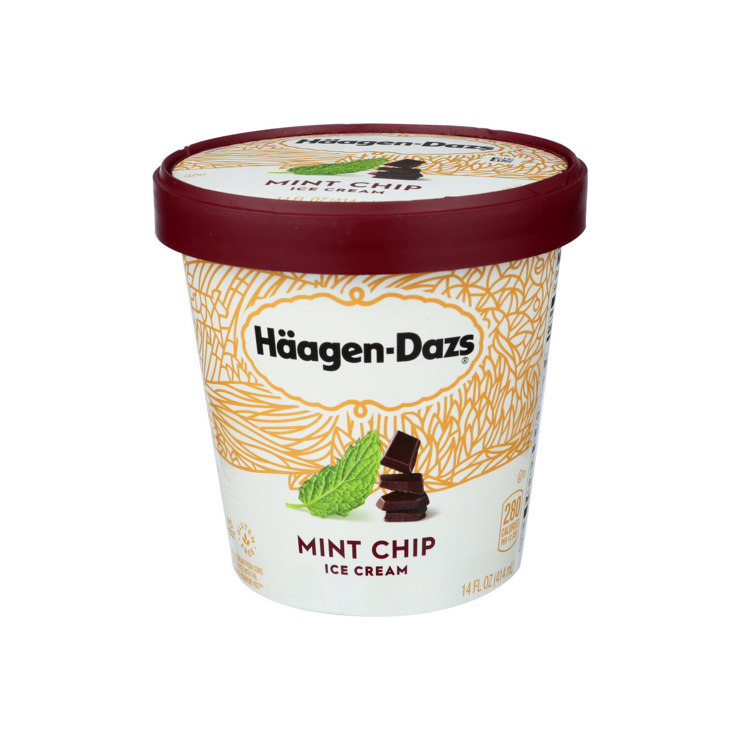 HAAGEN-DAZS Ice Cream Mint Chip - 14 Fluid Ounce - 1 Count