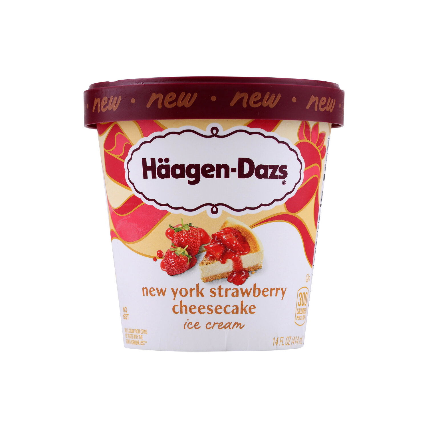 Haagen-Dazs Haagen Dazs Strawberry Chscke - 14 Fluid Ounce
