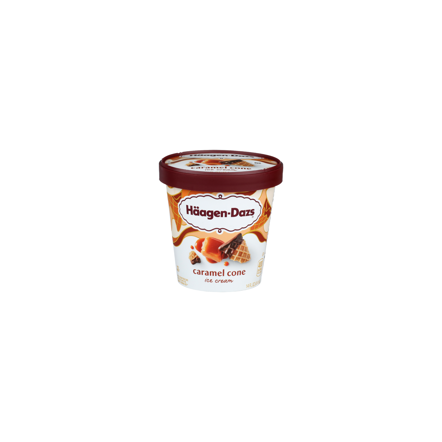 HAAGEN-DAZS Caramel Cone Ice Cream - 14 Fluid Ounce Image 1 of 2