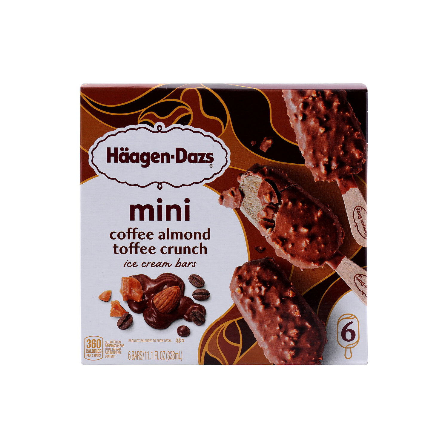 Haagen Dazs Haagen-Dazs Mini Coffee Almond Toffee Crunch Ice Cream